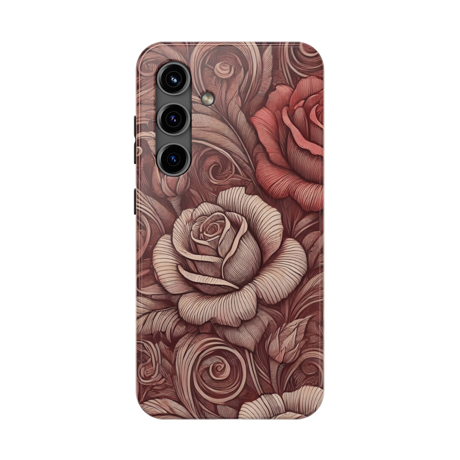 Rose Mirage Tough Phone Case - Image 6