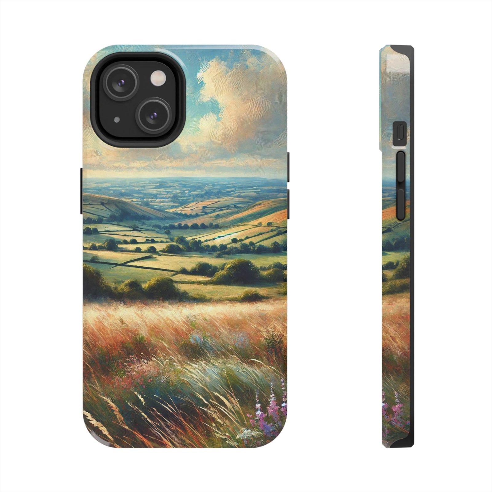Above The Pastures Tough Phone Case - Image 9