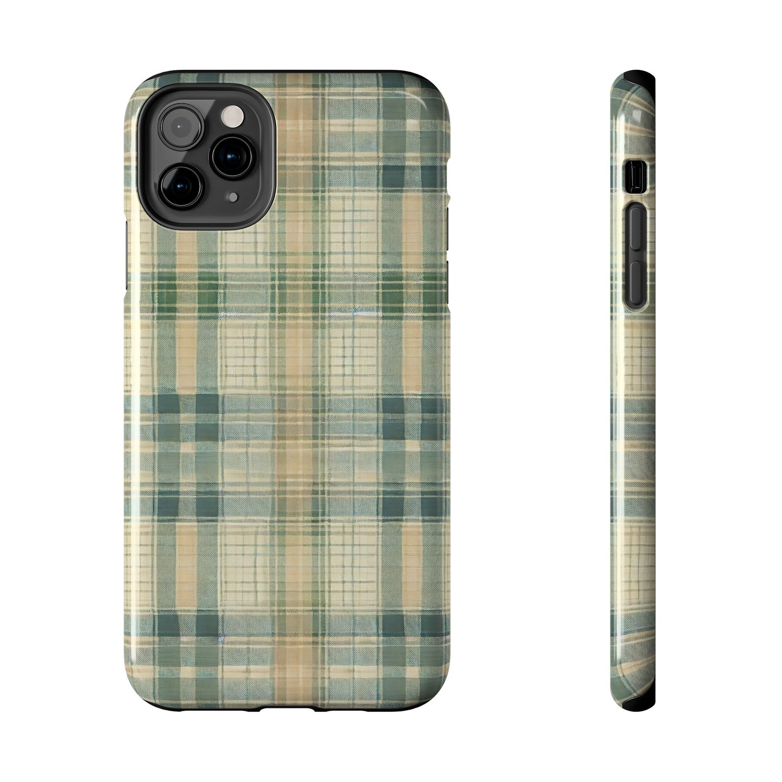 Weathered Harvest Plaid Tough Phone Case - Image 17