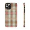 Apple Orchard Plaid Tough Phone Case - iPhone 12 Pro