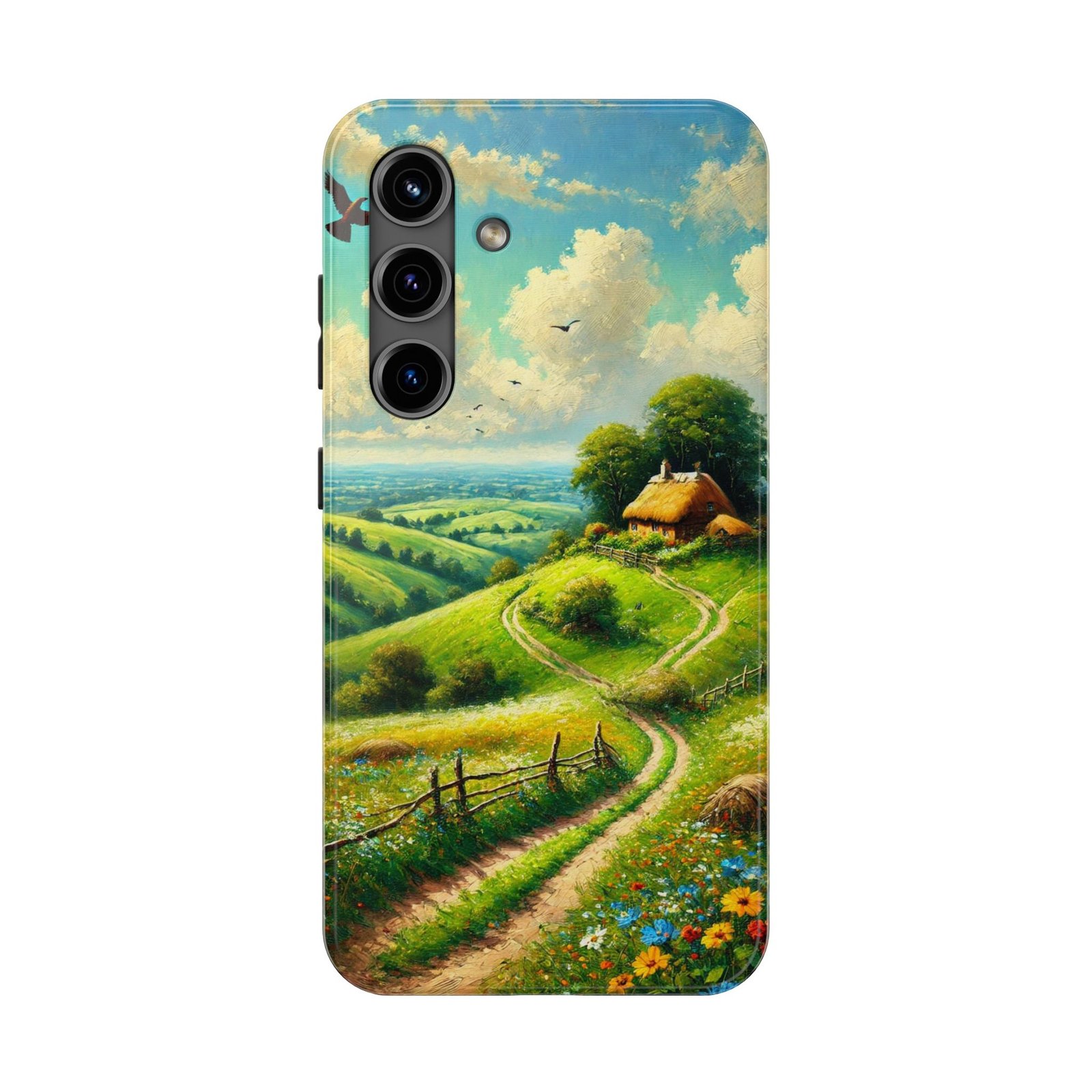 Sky Over Meadowcurve Tough Phone Case - Image 10