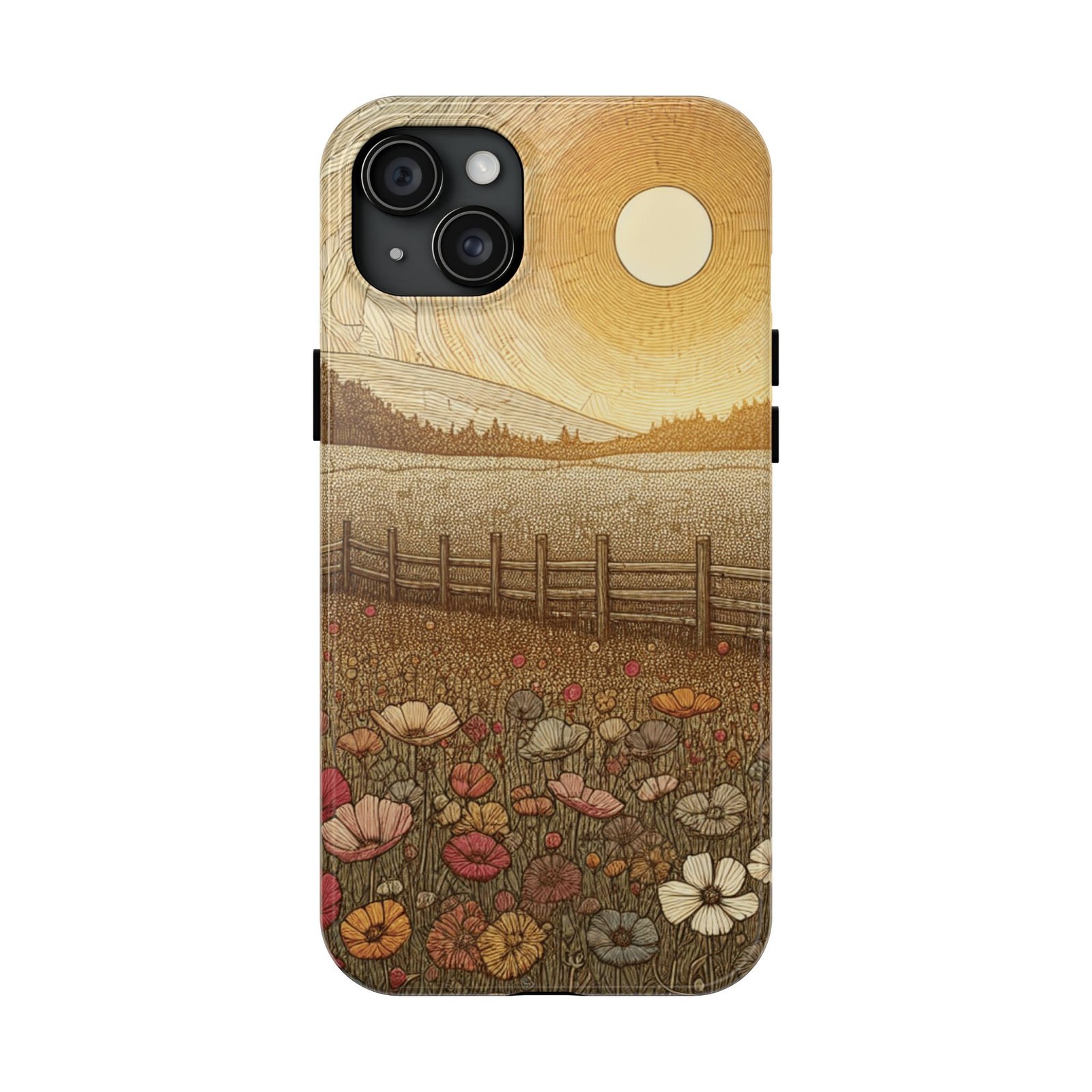 Blossom Fields Tough Phone Case - Image 29