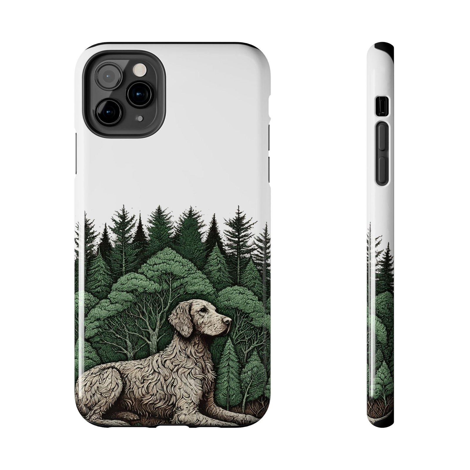 Old Pal in the Forest Tough Phone Case - Image 18
