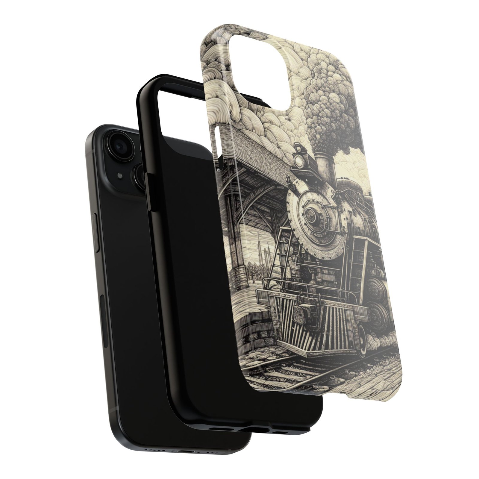 Steam Dependability Tough Phone Case - Image 4
