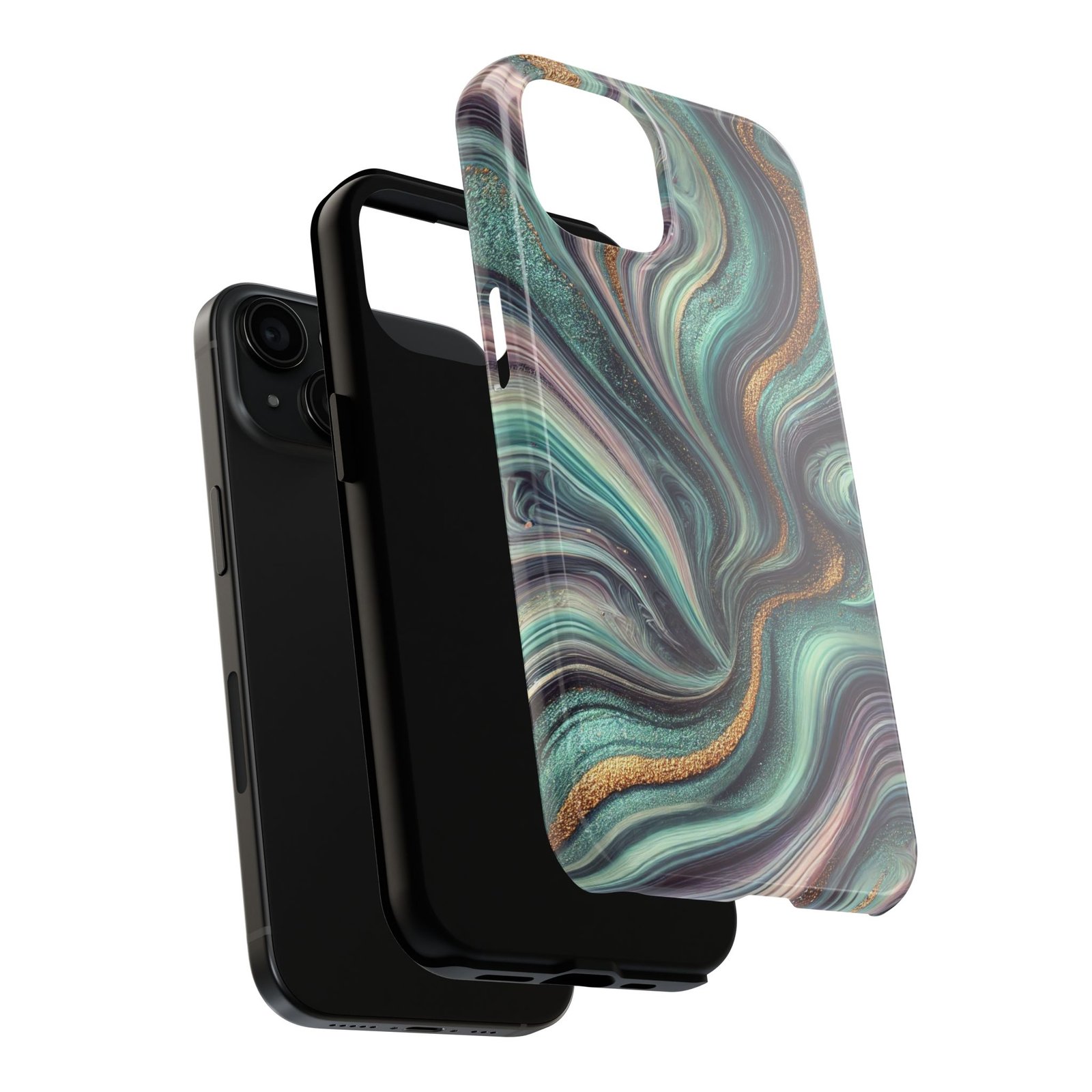 Nebula Tides Tough Phone Case - Image 4