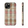Apple Orchard Plaid Tough Phone Case - iPhone 11 Pro