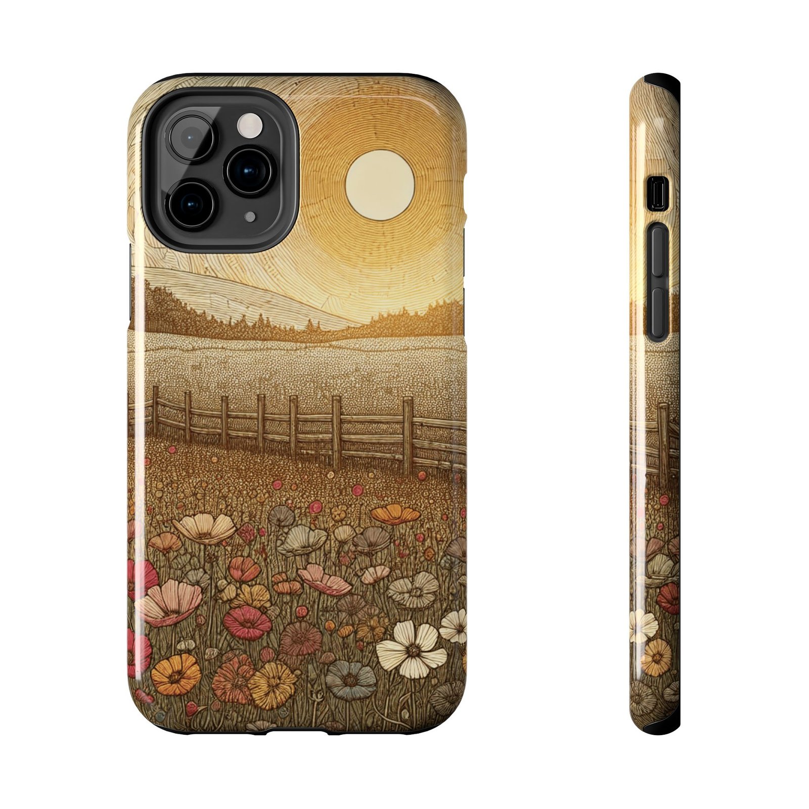 Blossom Fields Tough Phone Case - Image 17