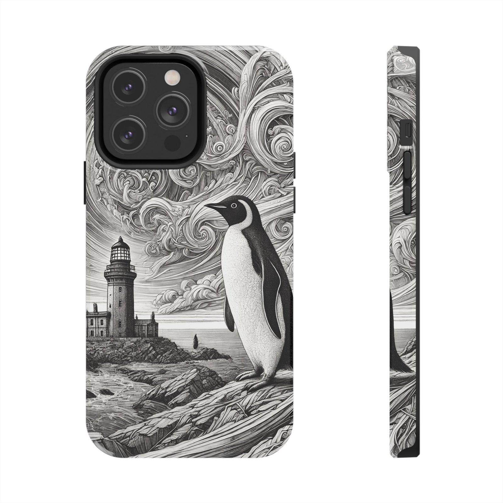 Penguin Perplexity Tough Phone Case - Image 12