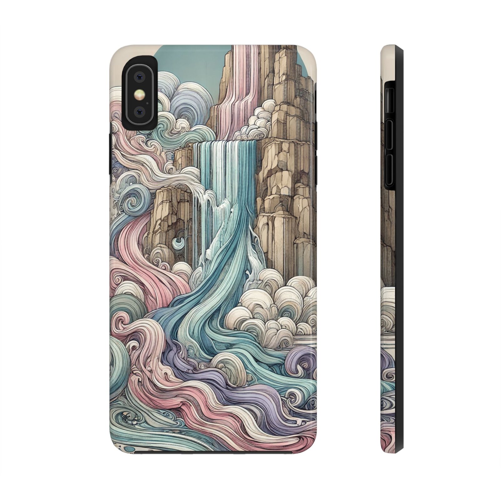 Waterfall Rush Tough Phone Case - Image 14