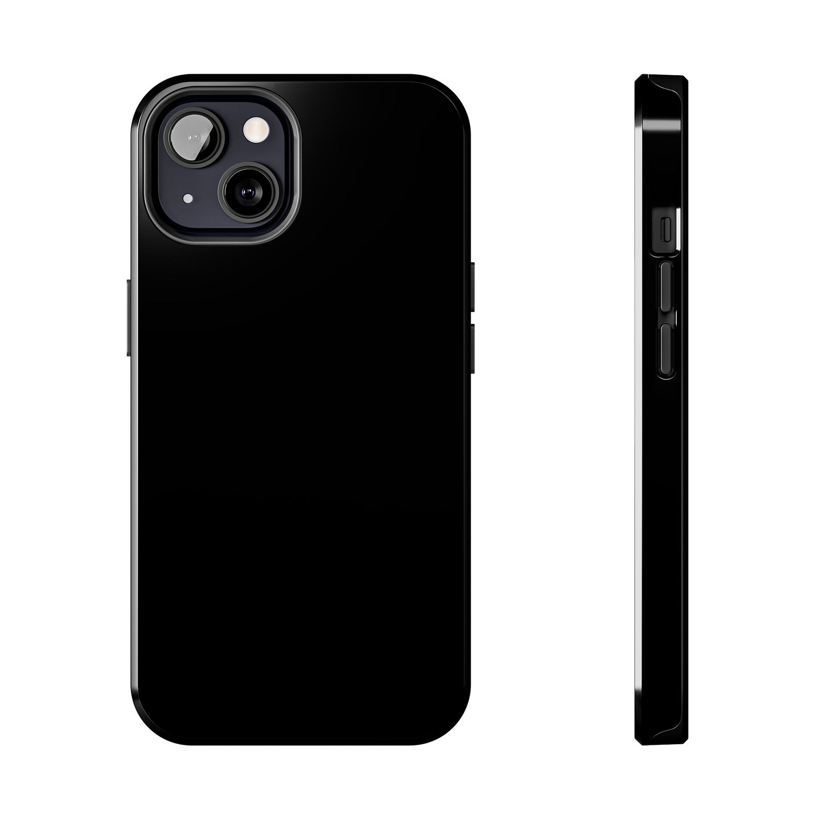 Sophisticated Black Tough Phone Case - Image 8