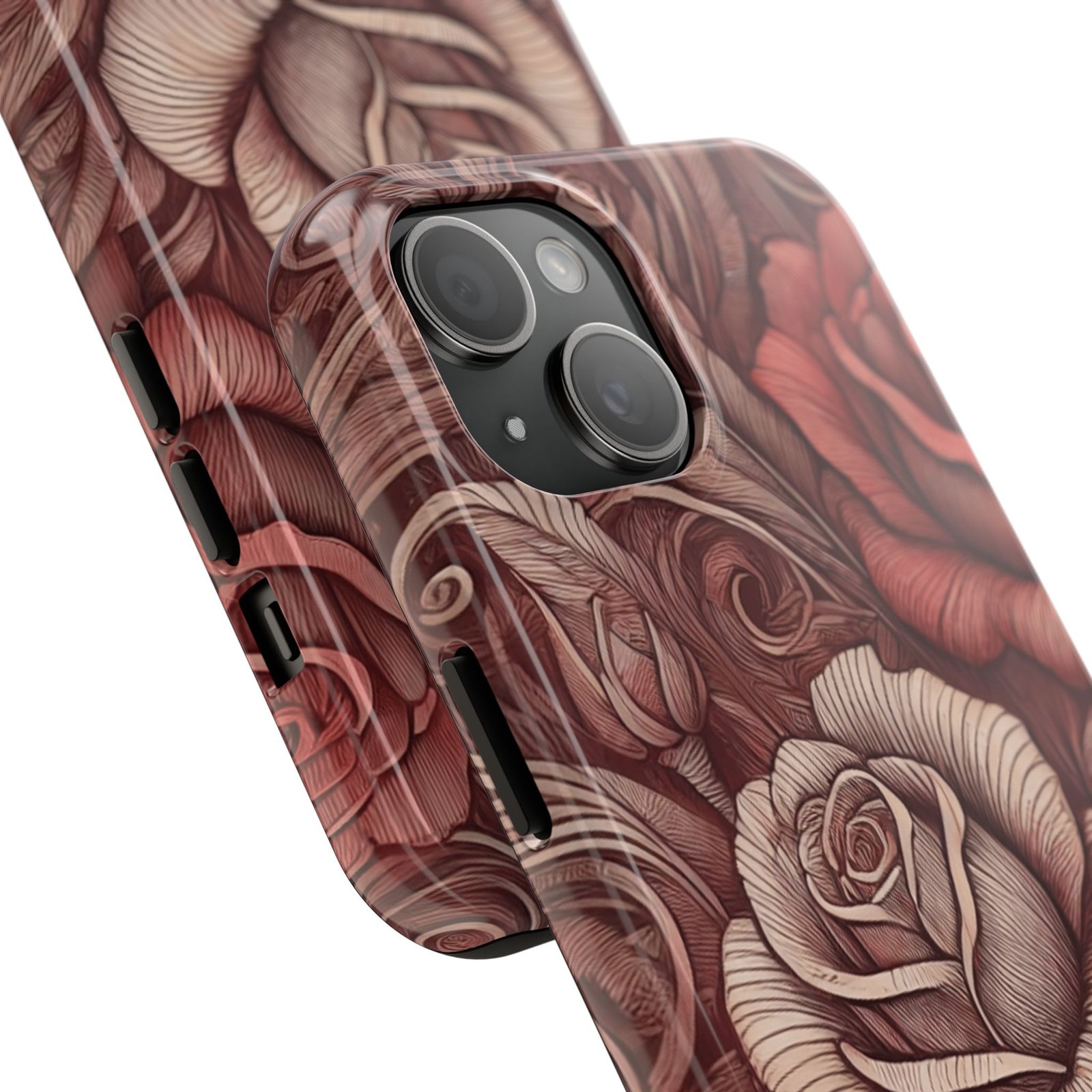 Rose Mirage Tough Phone Case - Image 2