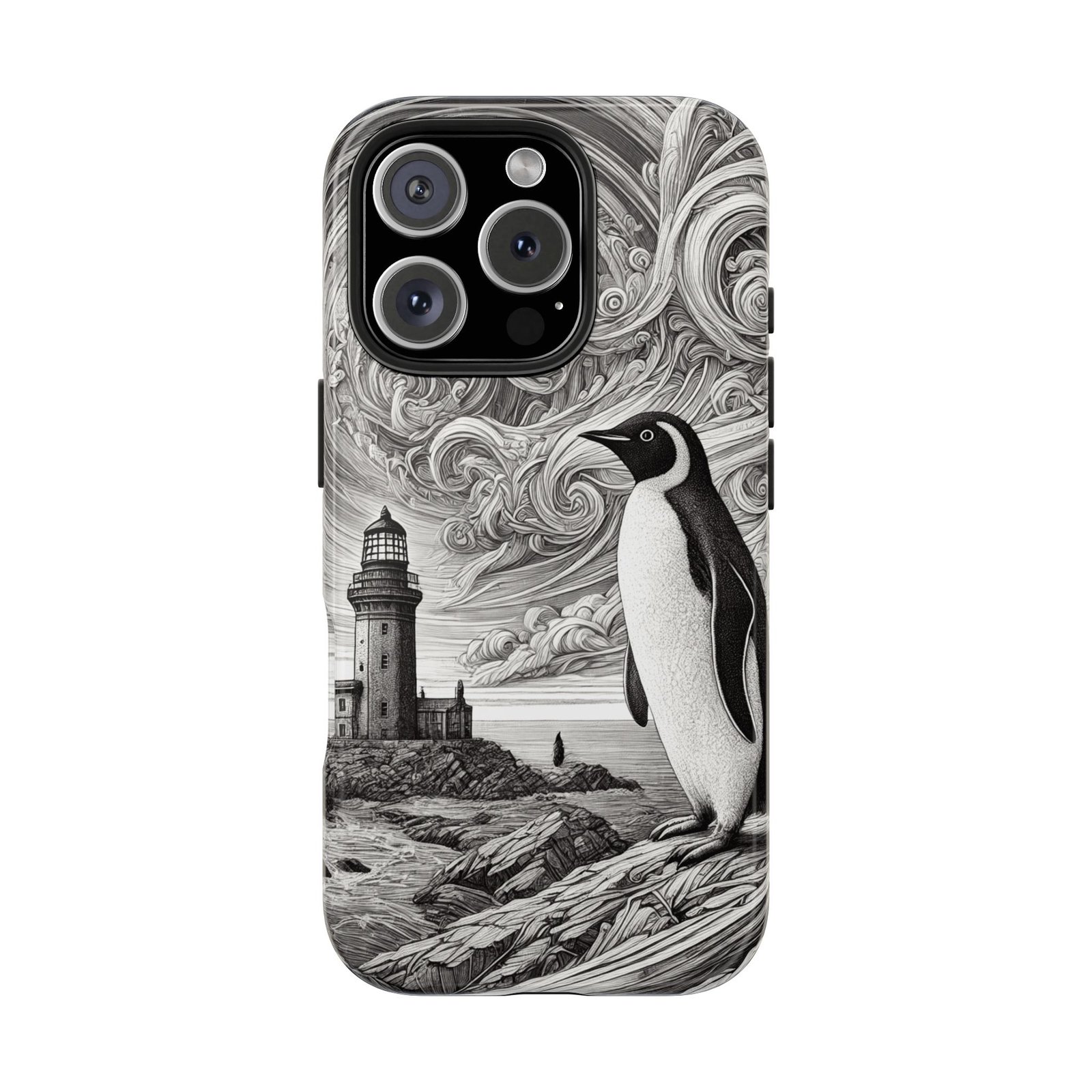 Penguin Perplexity Tough Phone Case - Image 15