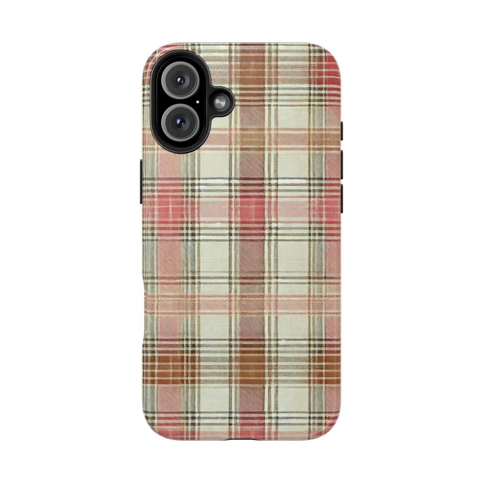 Apple Orchard Plaid Tough Phone Case - Image 36