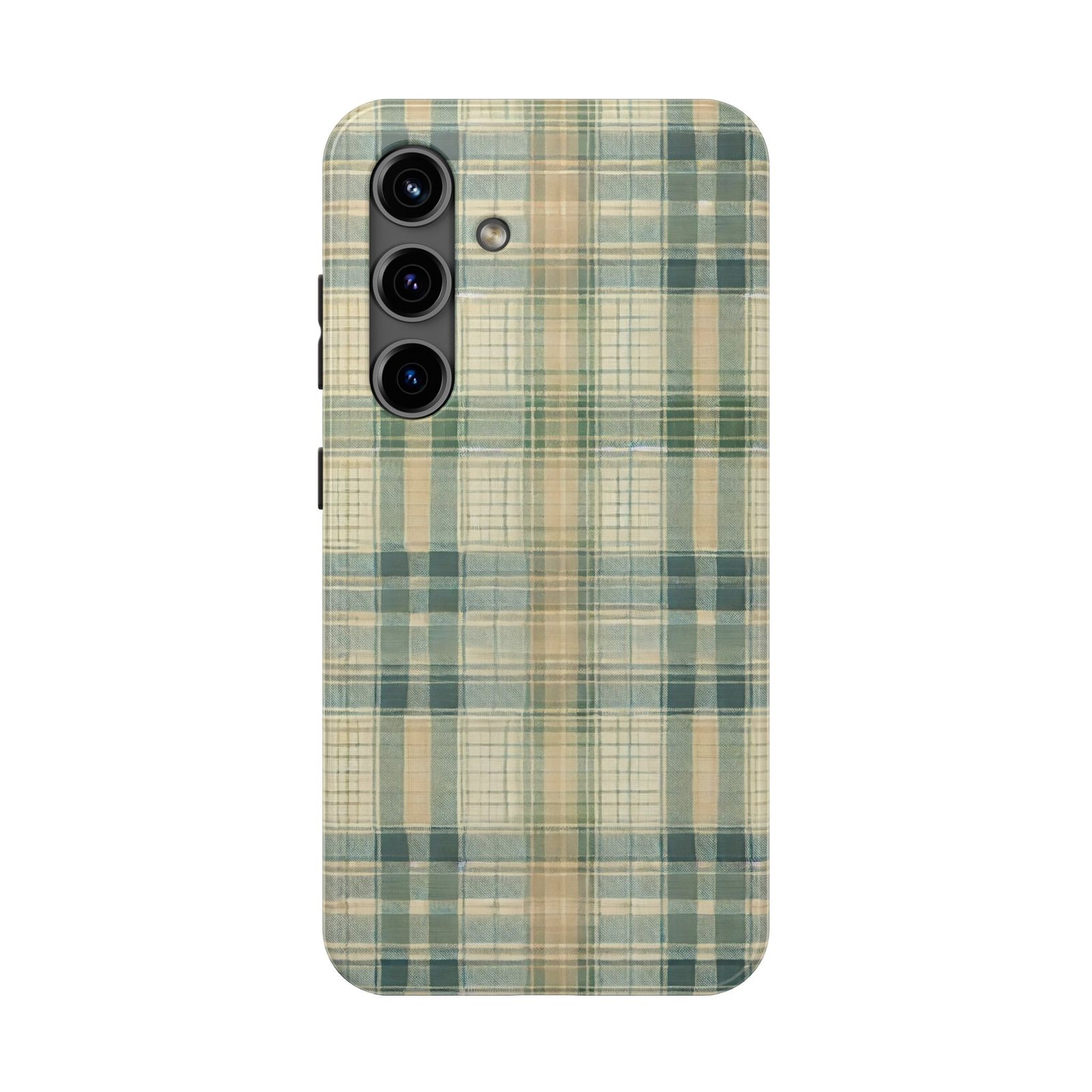 Weathered Harvest Plaid Tough Phone Case - Image 10