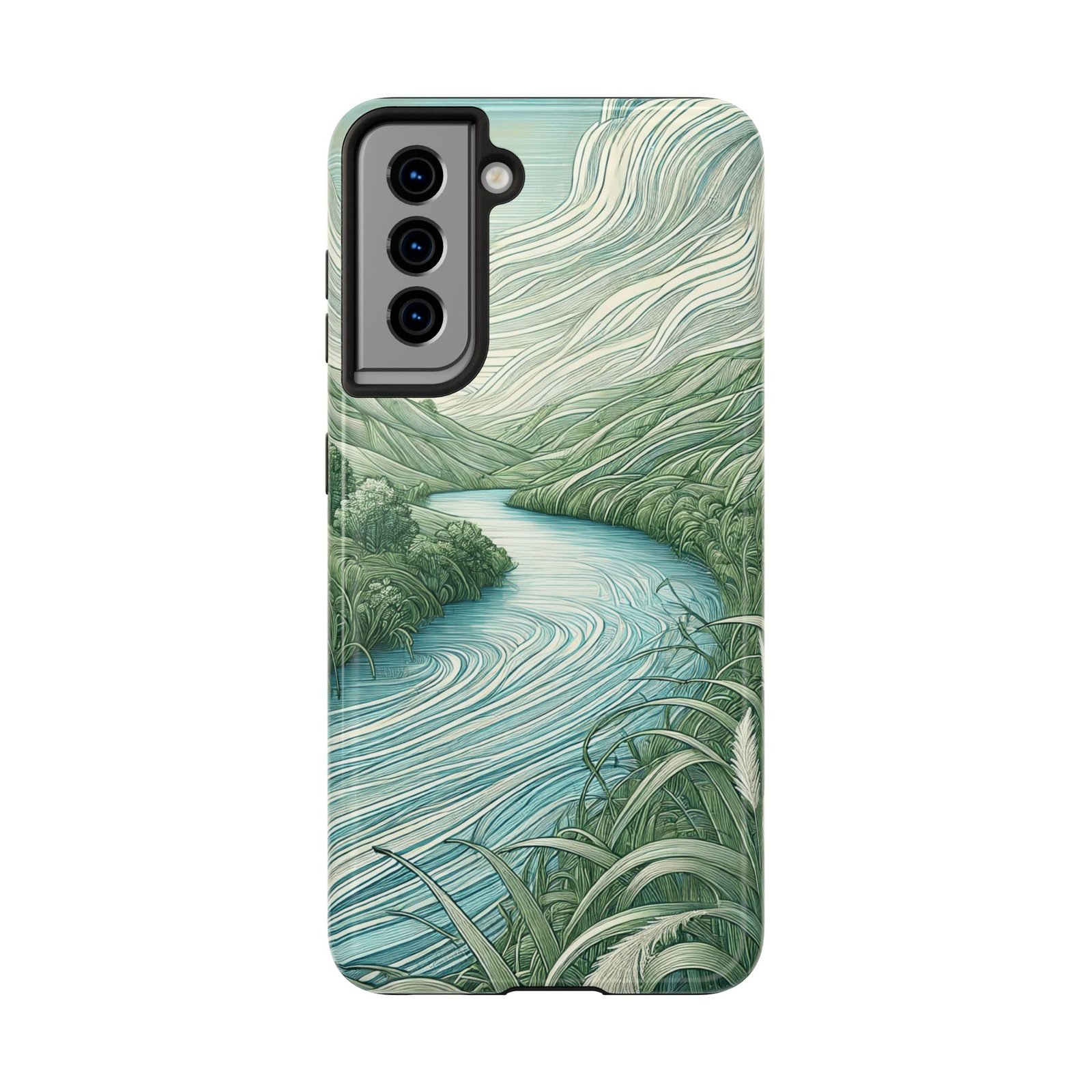 Rippling River Tough Phone Case - Image 33