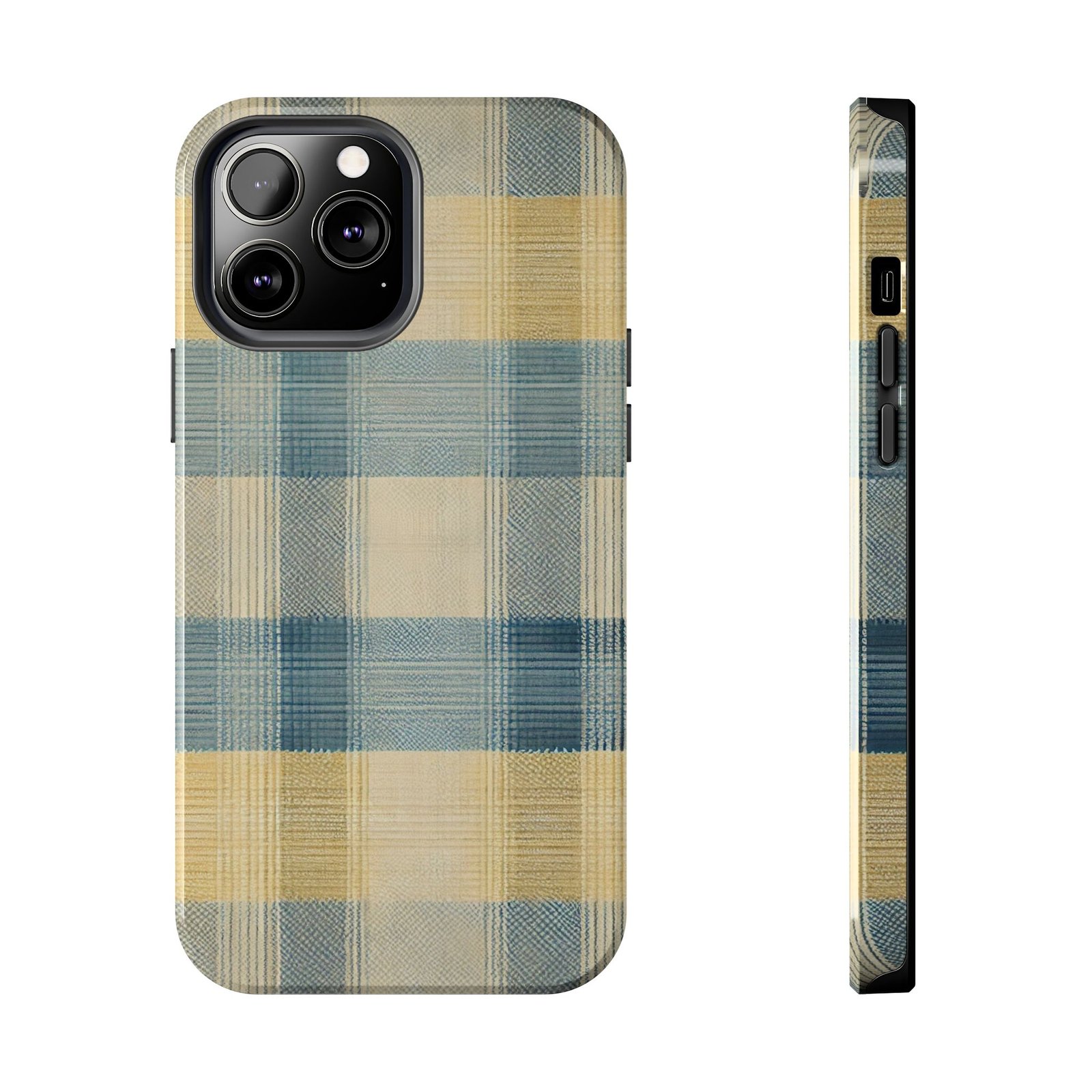 Country Fields Plaid Tough Phone Case - Image 24