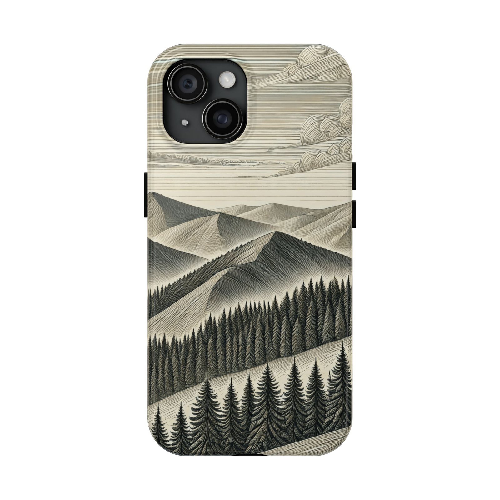 Onward Through the Mountains Tough Phone Case