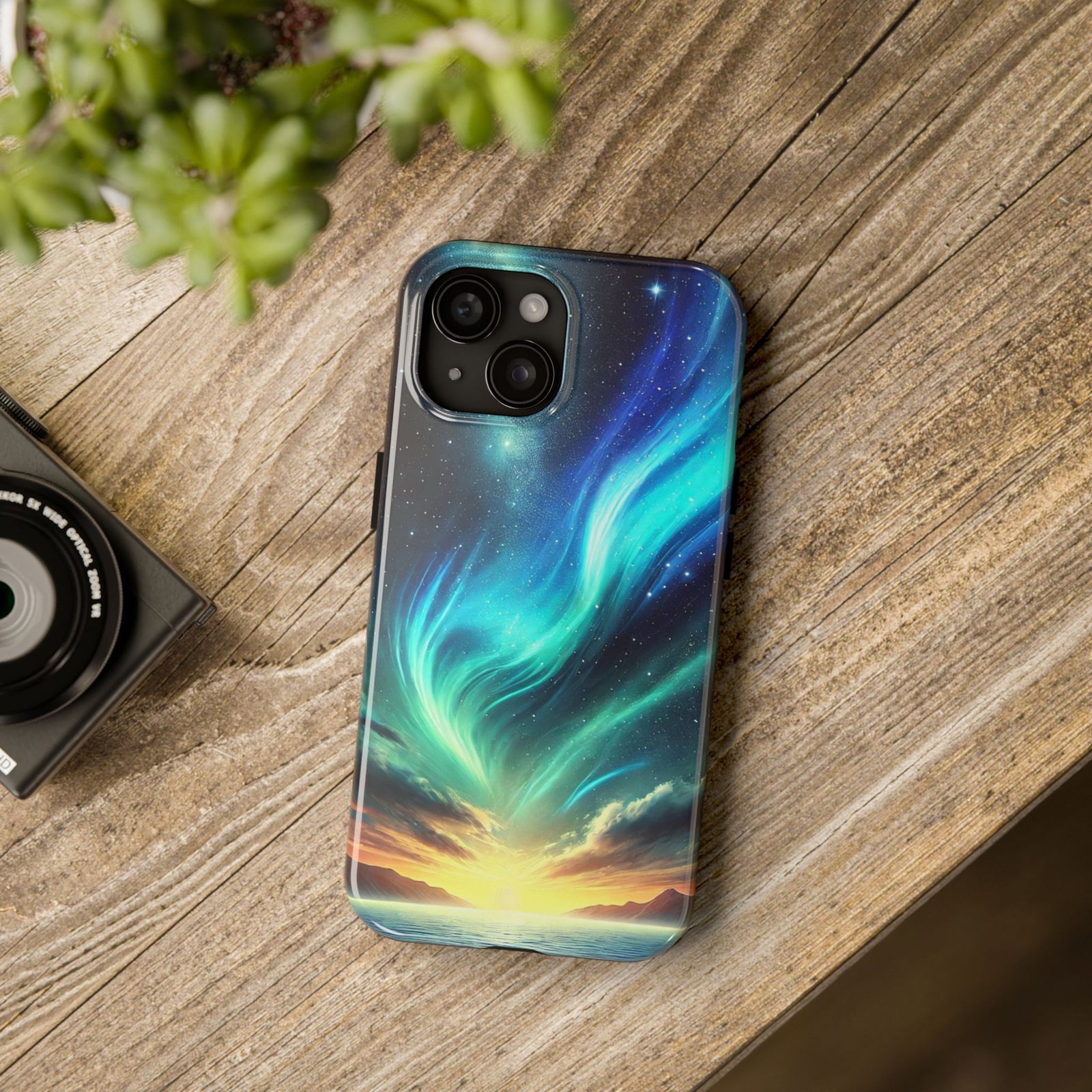 Aurora Awakening Tough Phone Case - Image 5