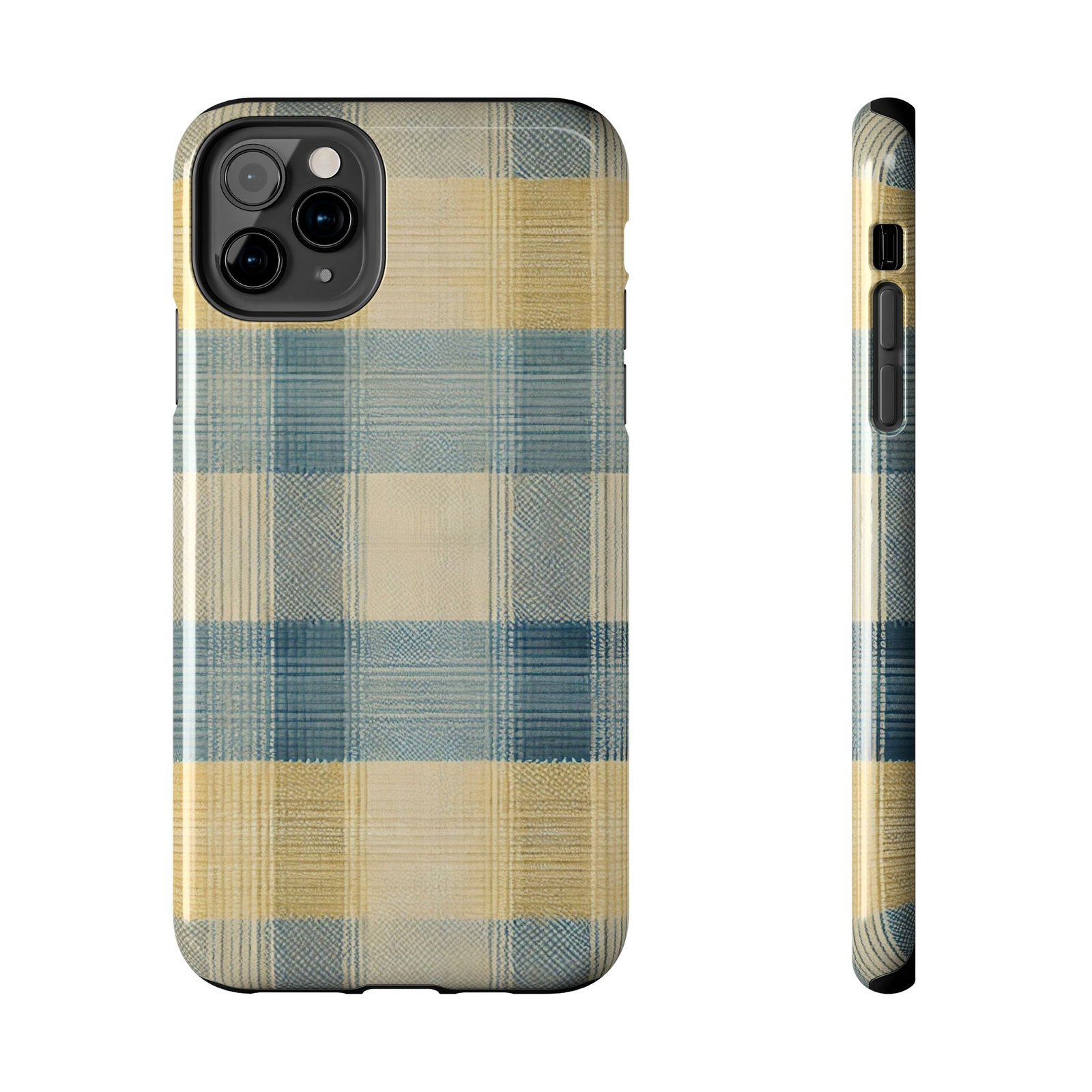 Country Fields Plaid Tough Phone Case - Image 17