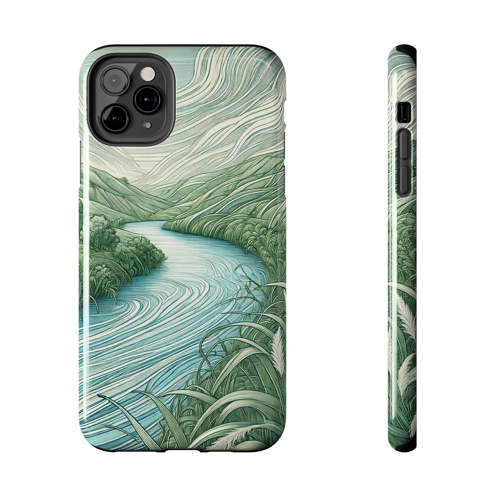 Rippling River Tough Phone Case - Image 17