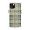 Weathered Harvest Plaid Tough Phone Case