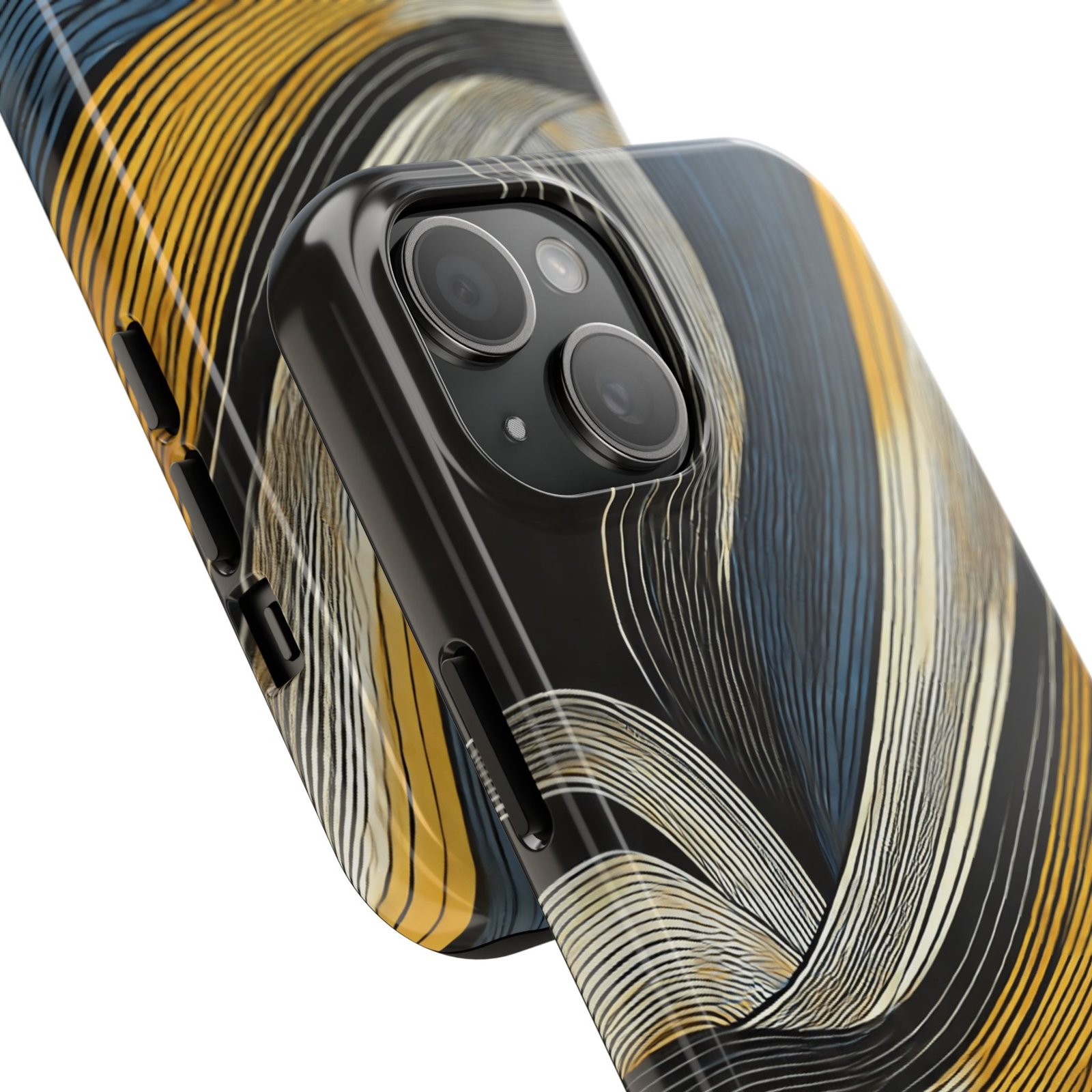 Adventurous Currents Tough Phone Case - Image 2