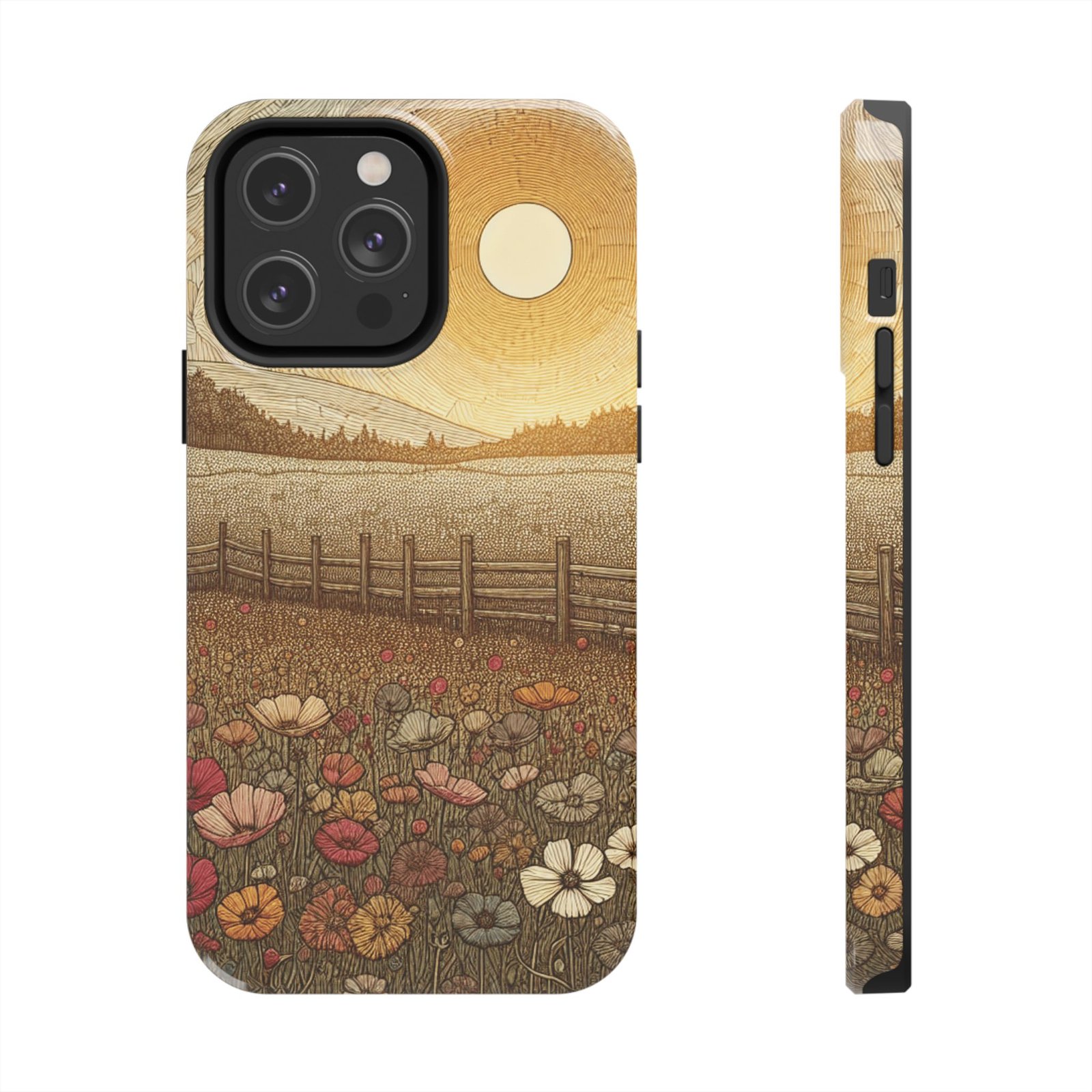 Blossom Fields Tough Phone Case - Image 26