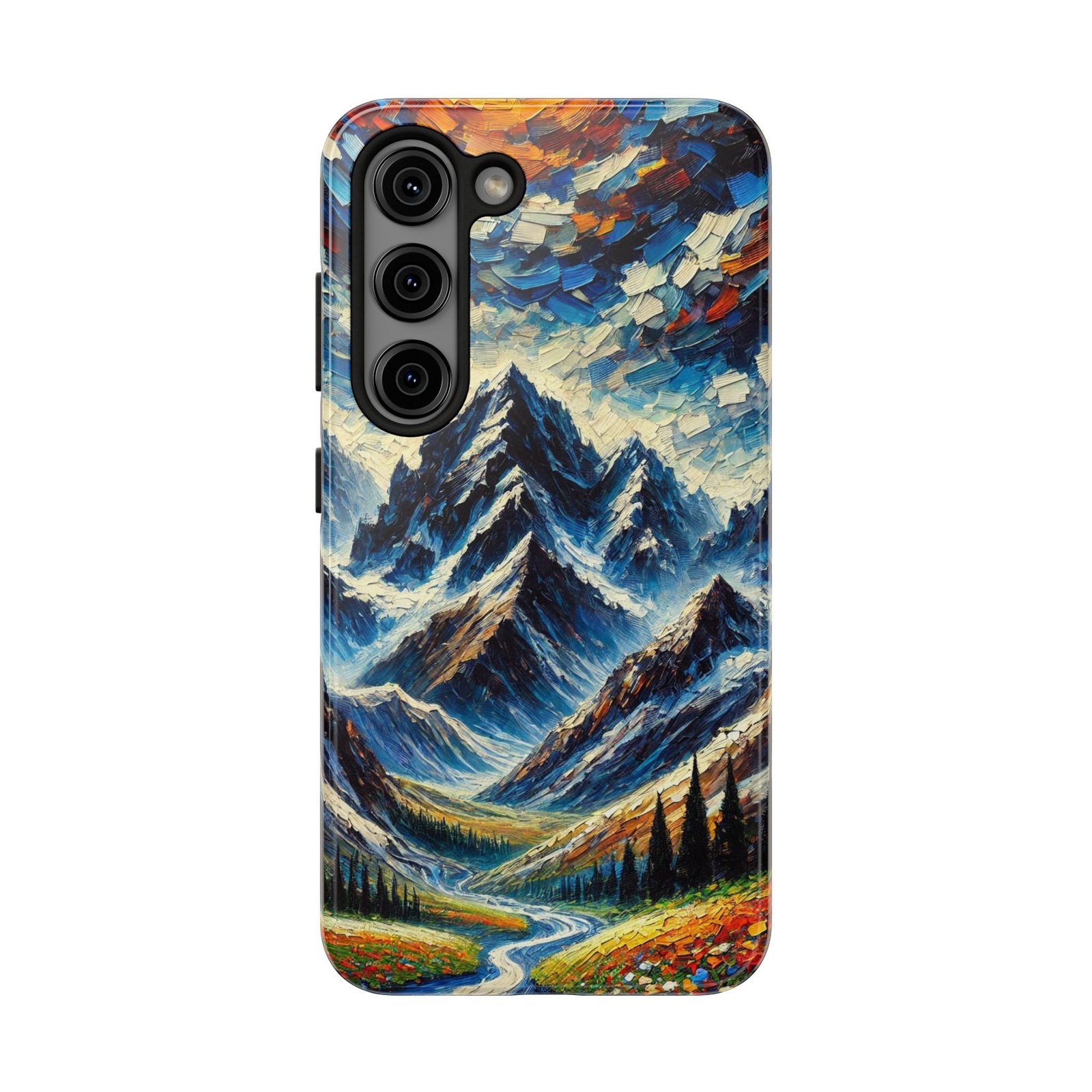 Sunspill Over Ice and Bloom Tough Phone Case - Image 31