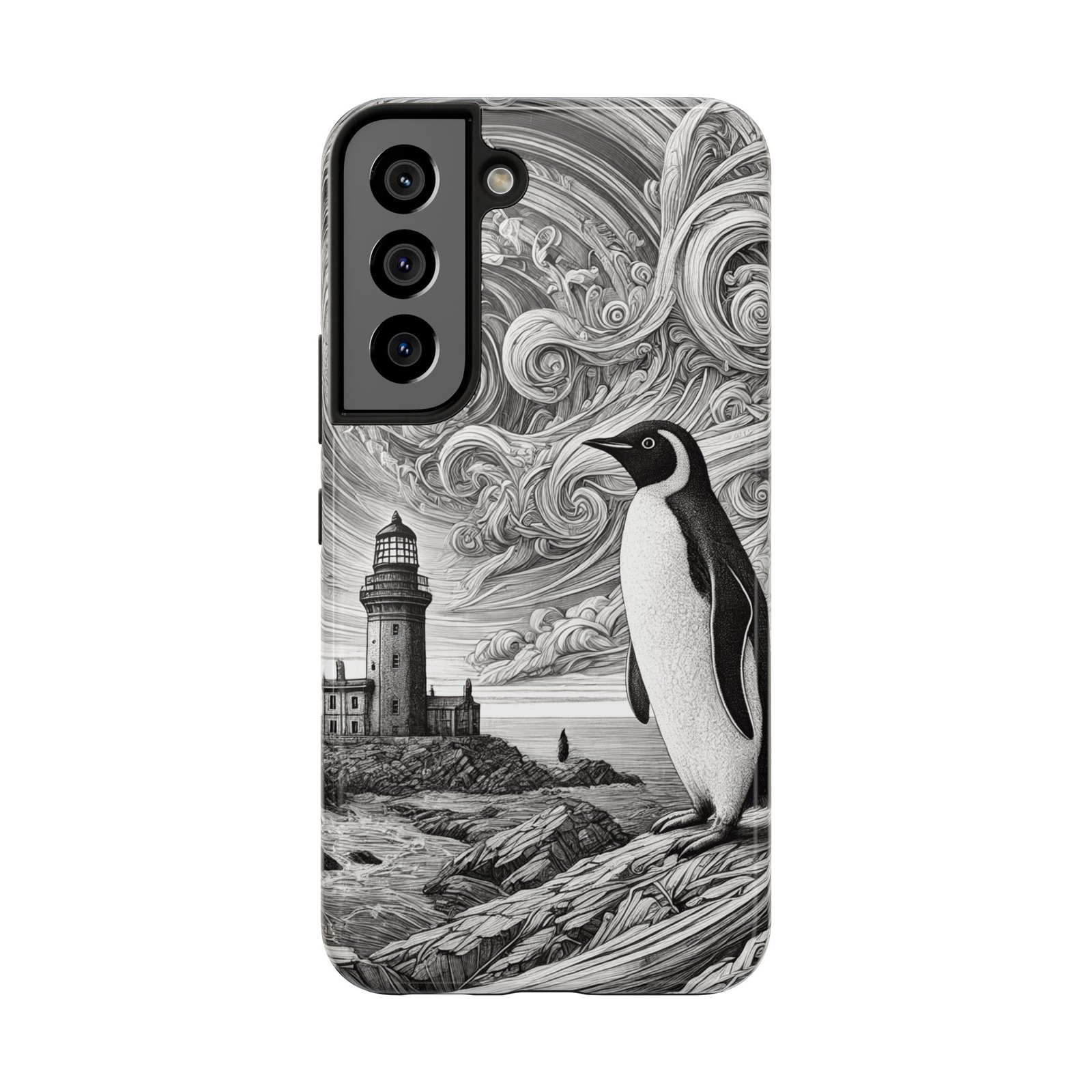Penguin Perplexity Tough Phone Case - Image 32