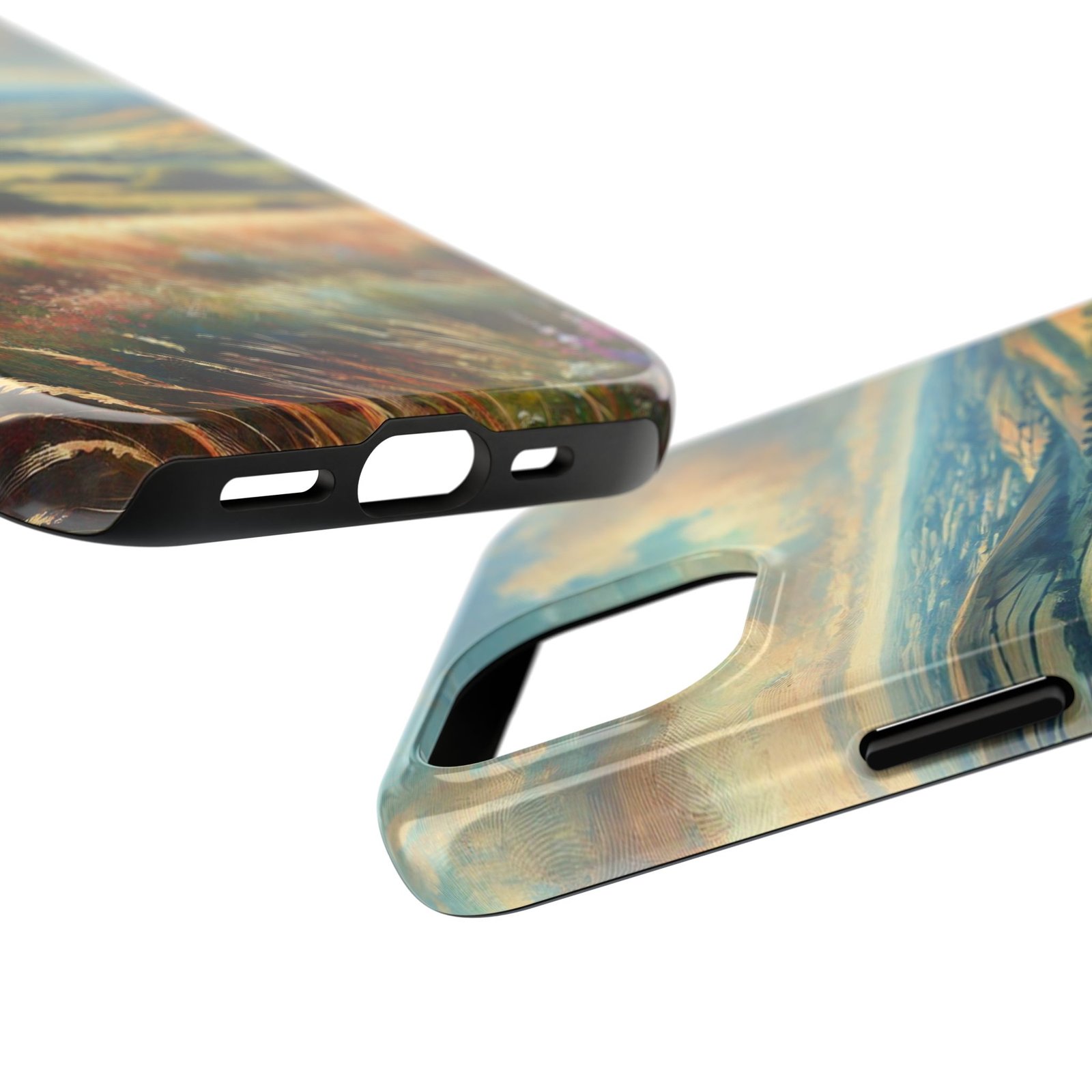 Above The Pastures Tough Phone Case - Image 3