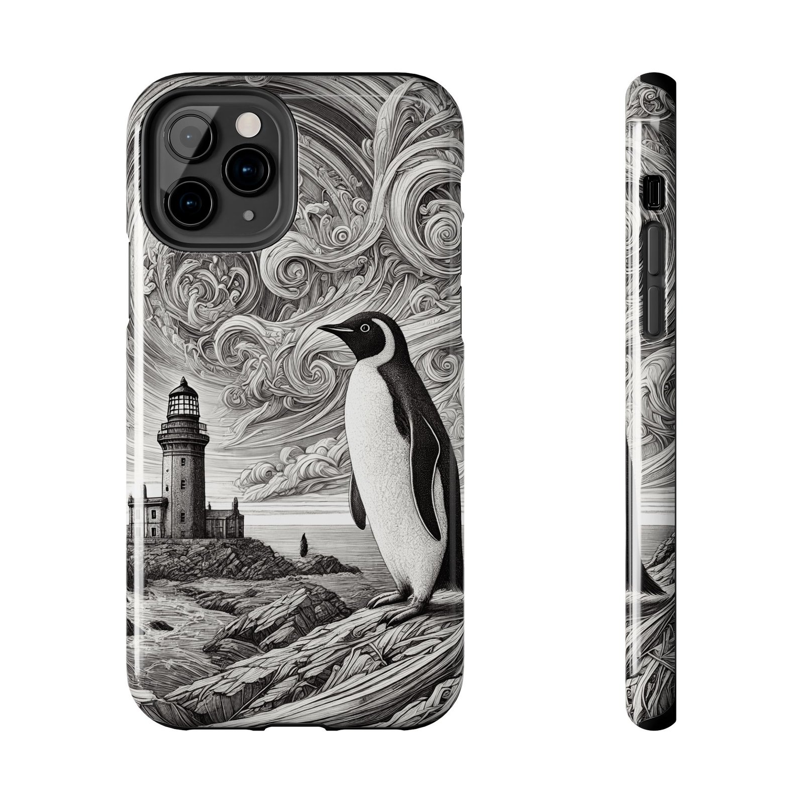 Penguin Perplexity Tough Phone Case - Image 20