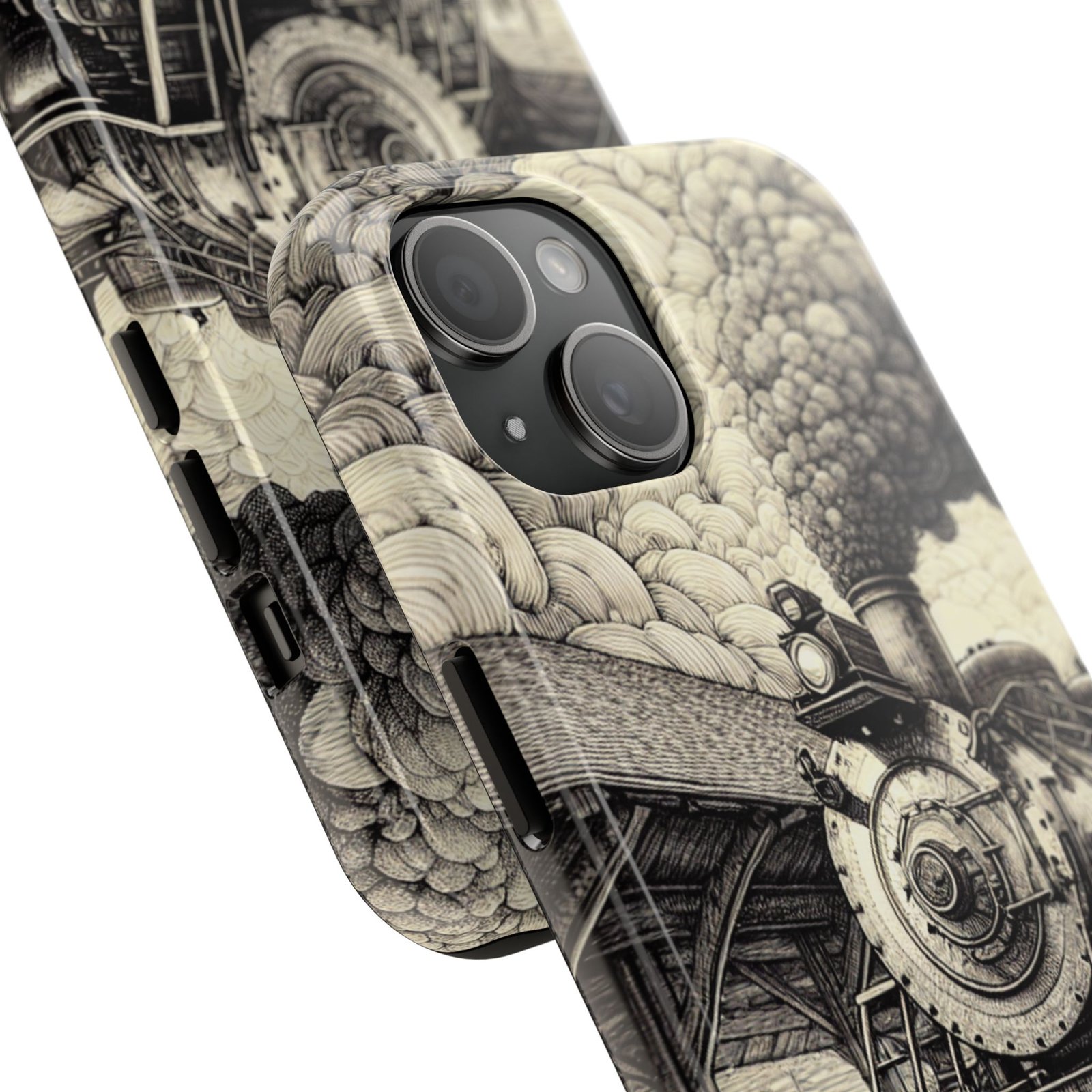 Steam Dependability Tough Phone Case - Image 2