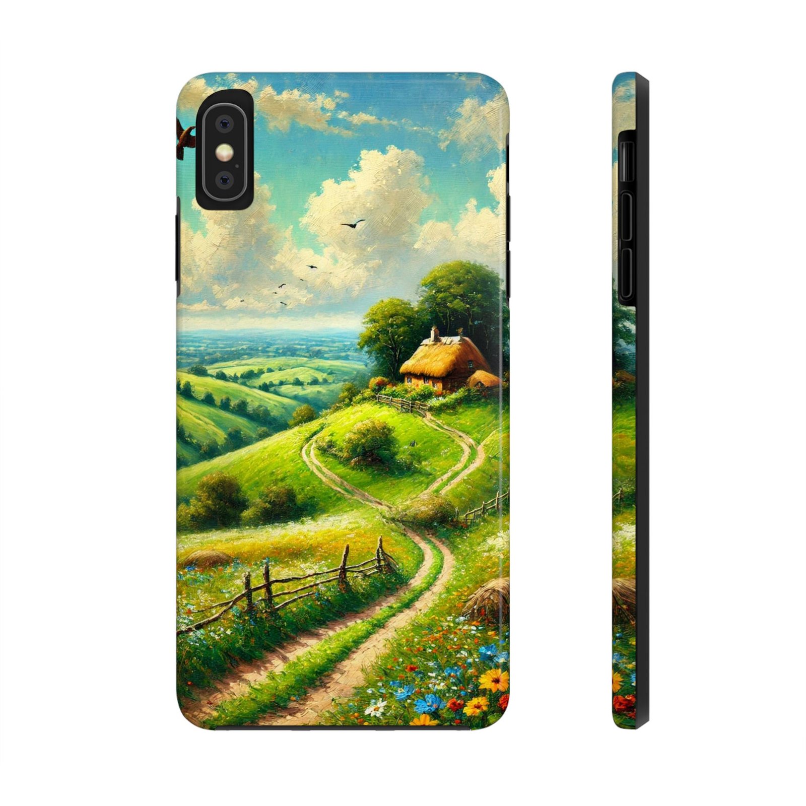 Sky Over Meadowcurve Tough Phone Case - Image 14