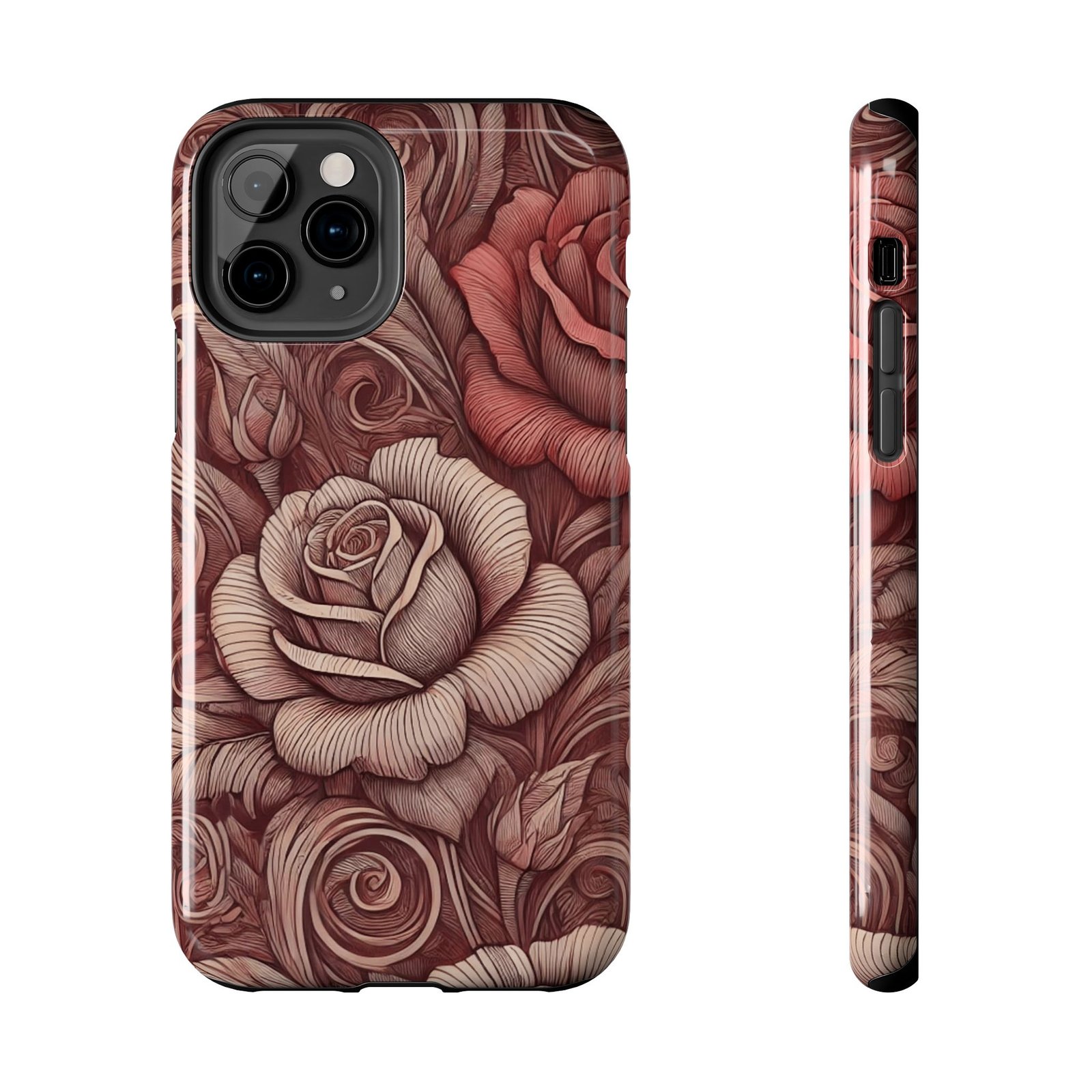 Rose Mirage Tough Phone Case - Image 8