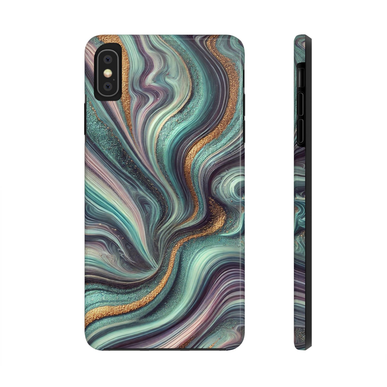 Nebula Tides Tough Phone Case - Image 7