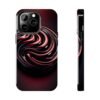 Dark Cherry Cascade Tough Phone Case - iPhone 13 Pro
