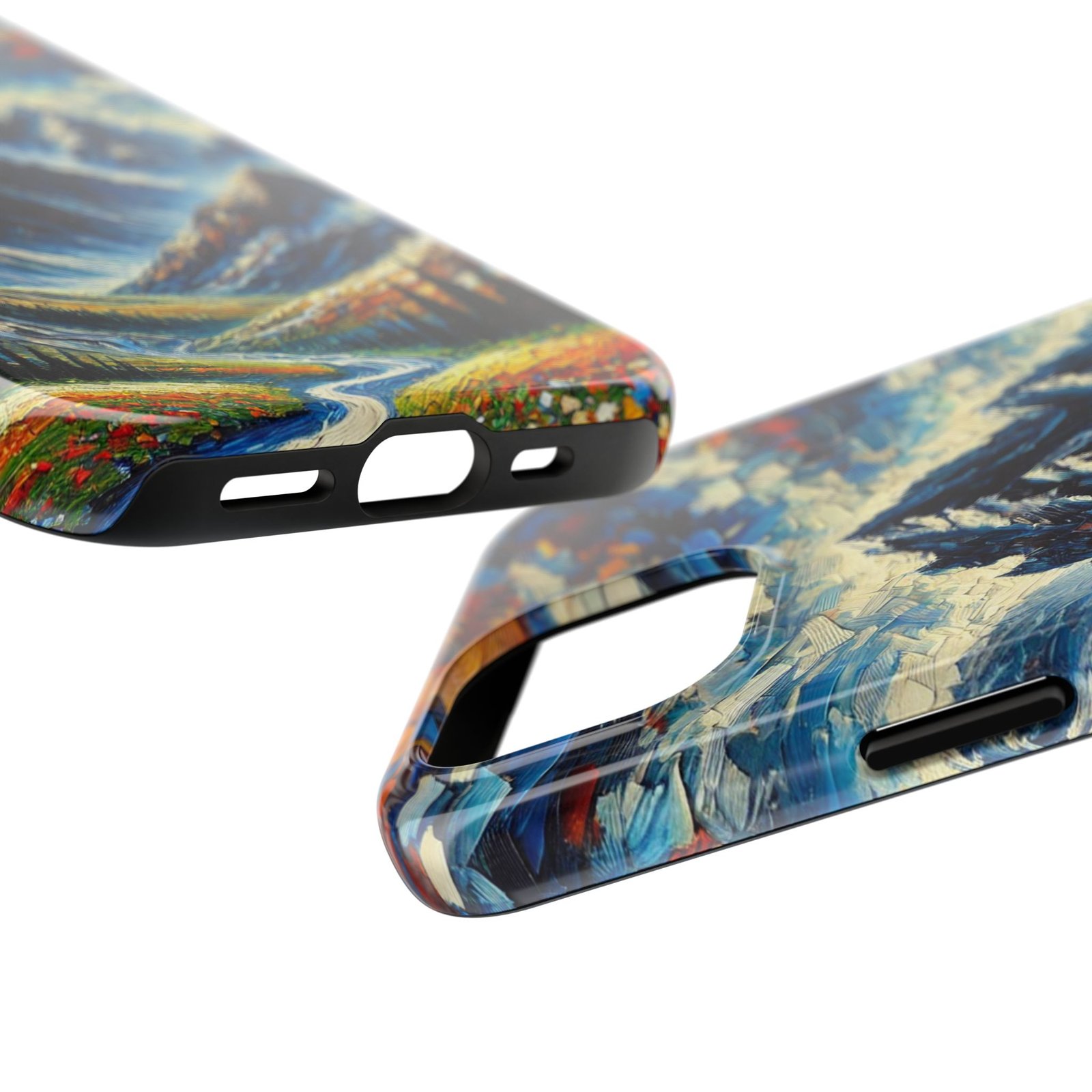 Sunspill Over Ice and Bloom Tough Phone Case - Image 3
