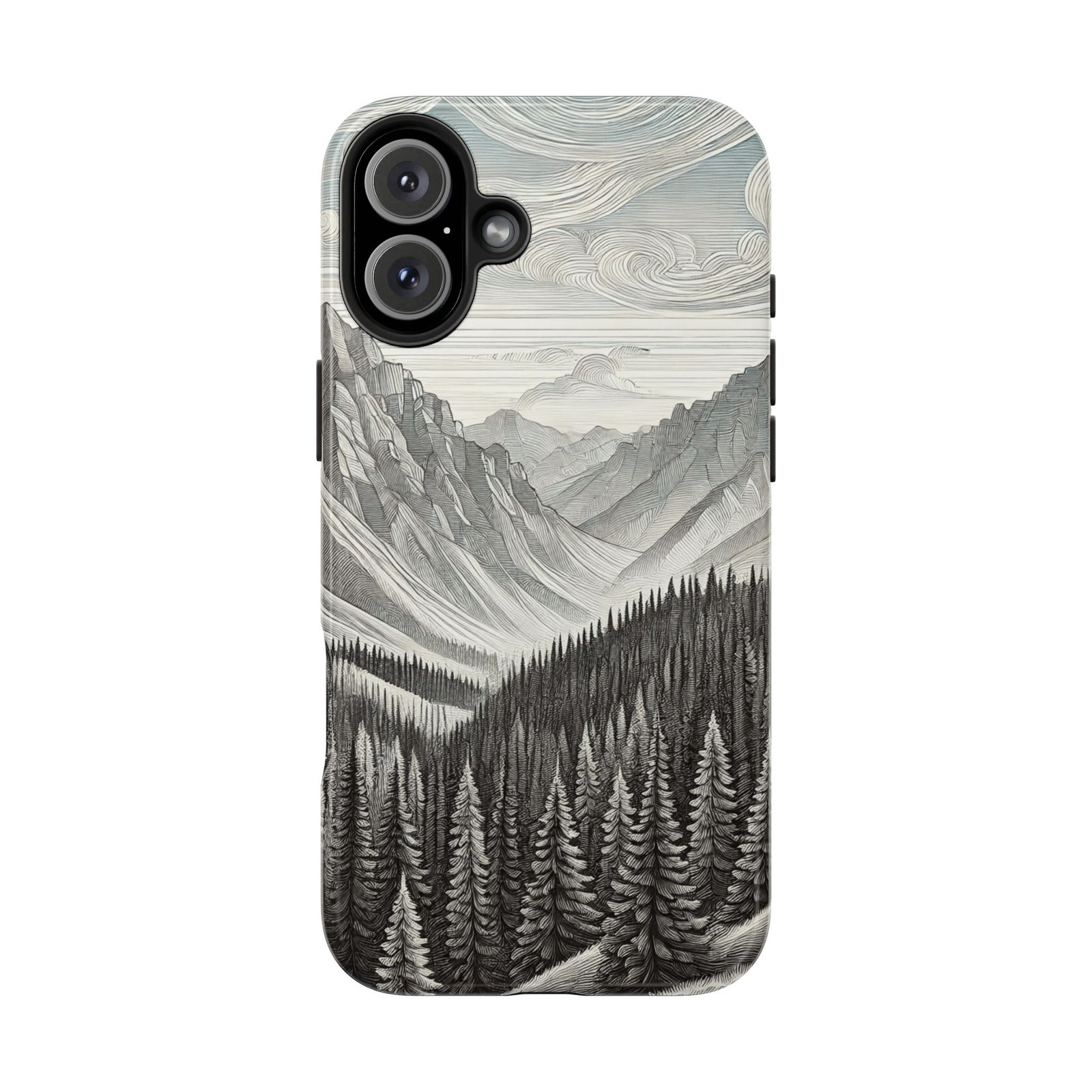 Hope Mountains Tough Phone Case - Image 36