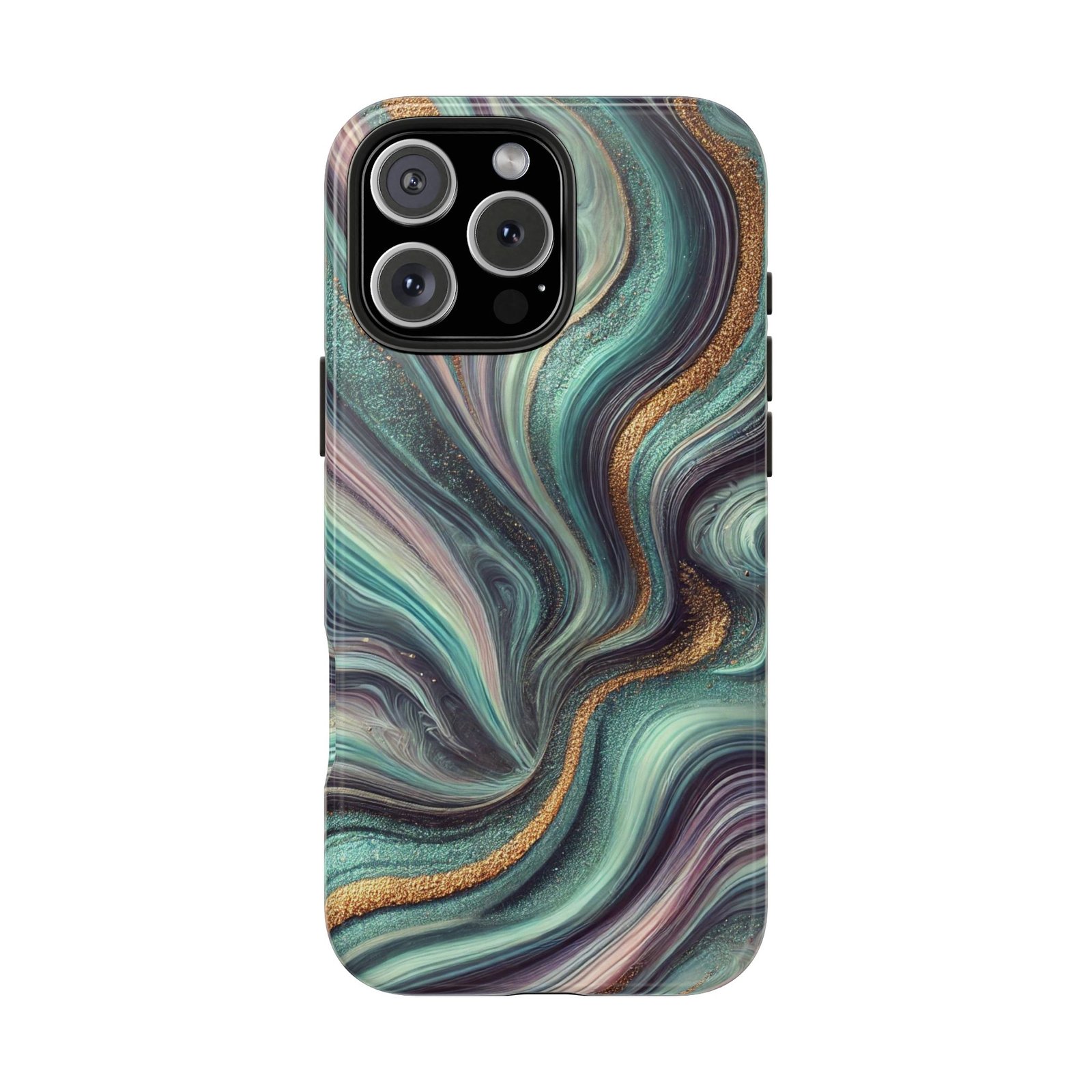 Nebula Tides Tough Phone Case - Image 35