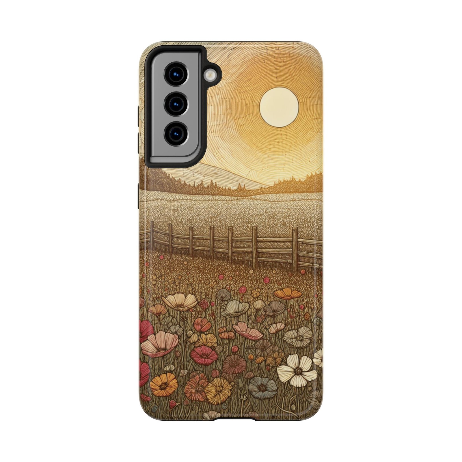 Blossom Fields Tough Phone Case - Image 33