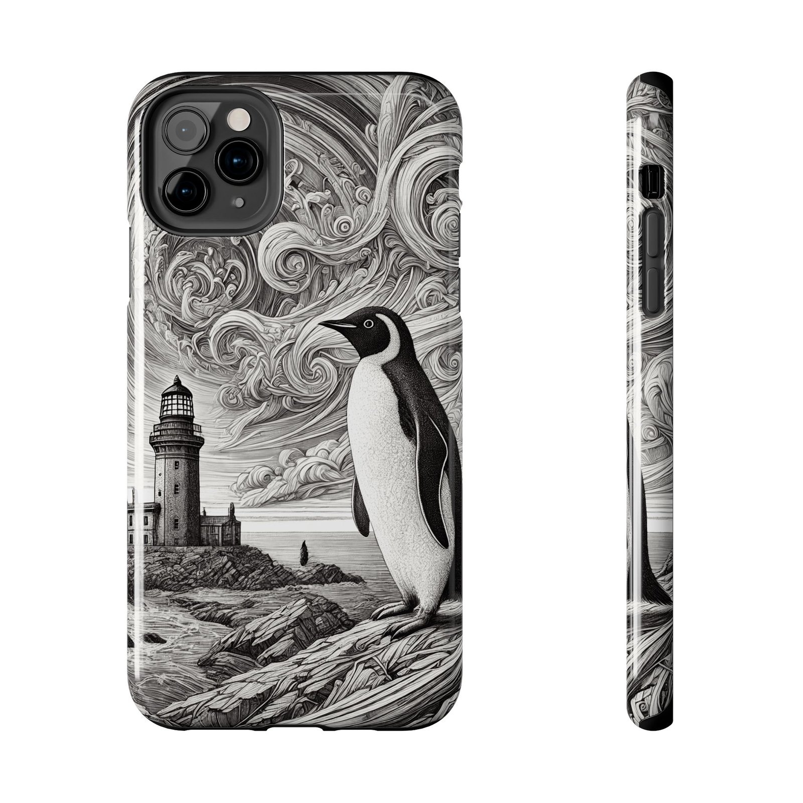 Penguin Perplexity Tough Phone Case - Image 21