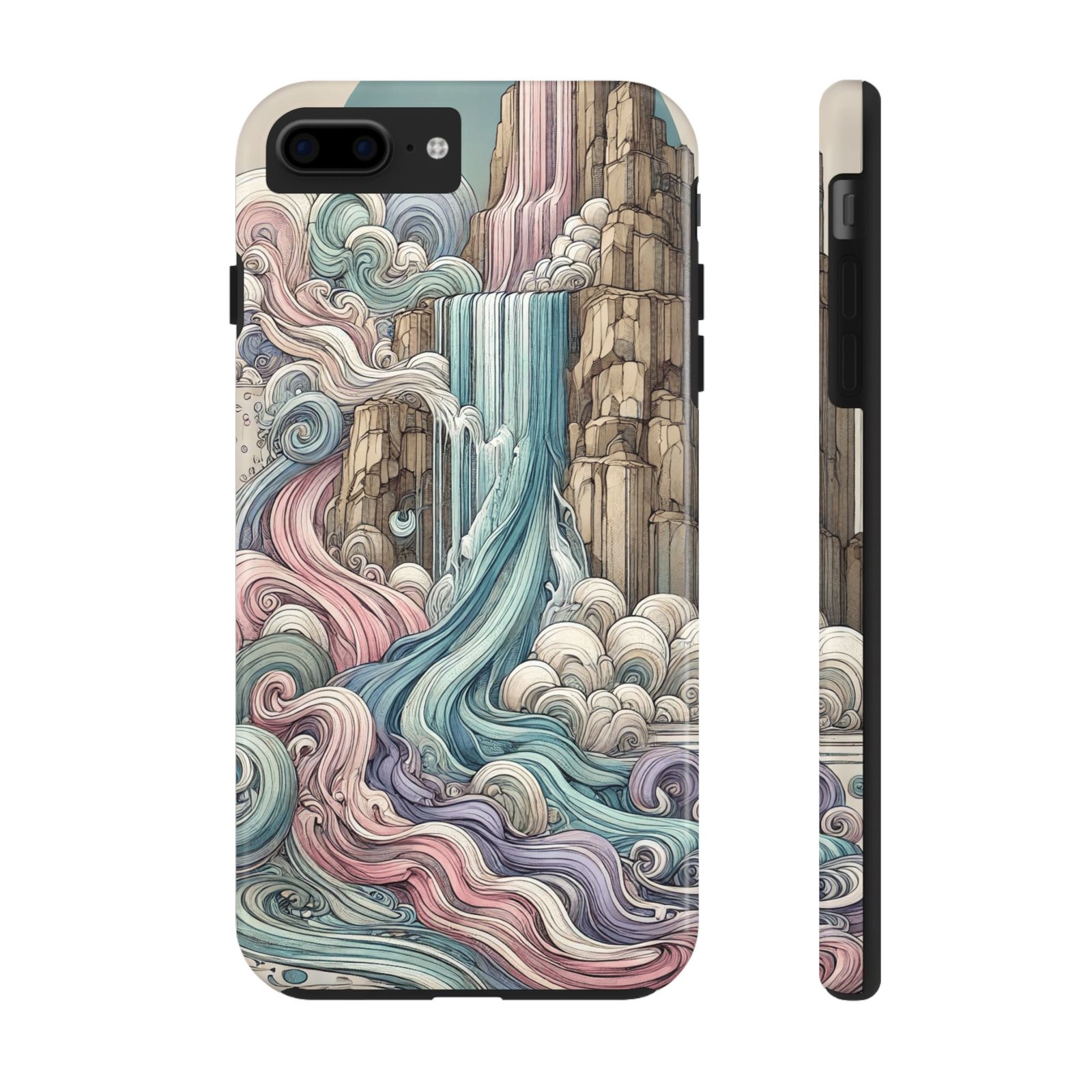 Waterfall Rush Tough Phone Case - Image 11