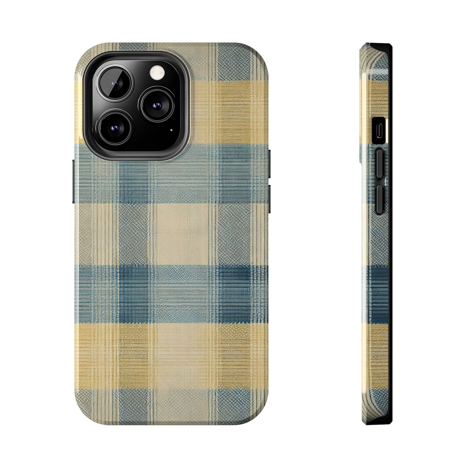 Country Fields Plaid Tough Phone Case - Image 23