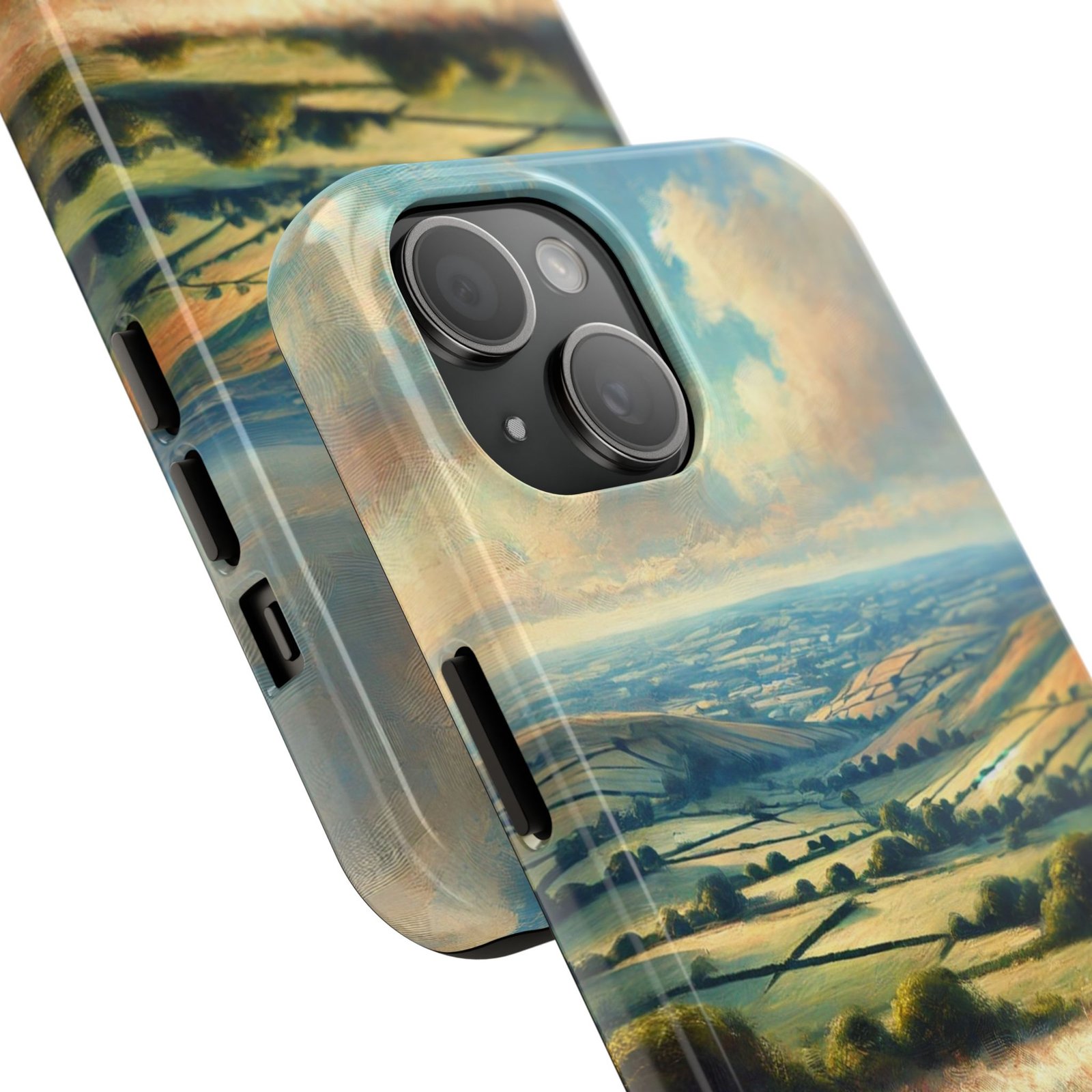 Above The Pastures Tough Phone Case - Image 2