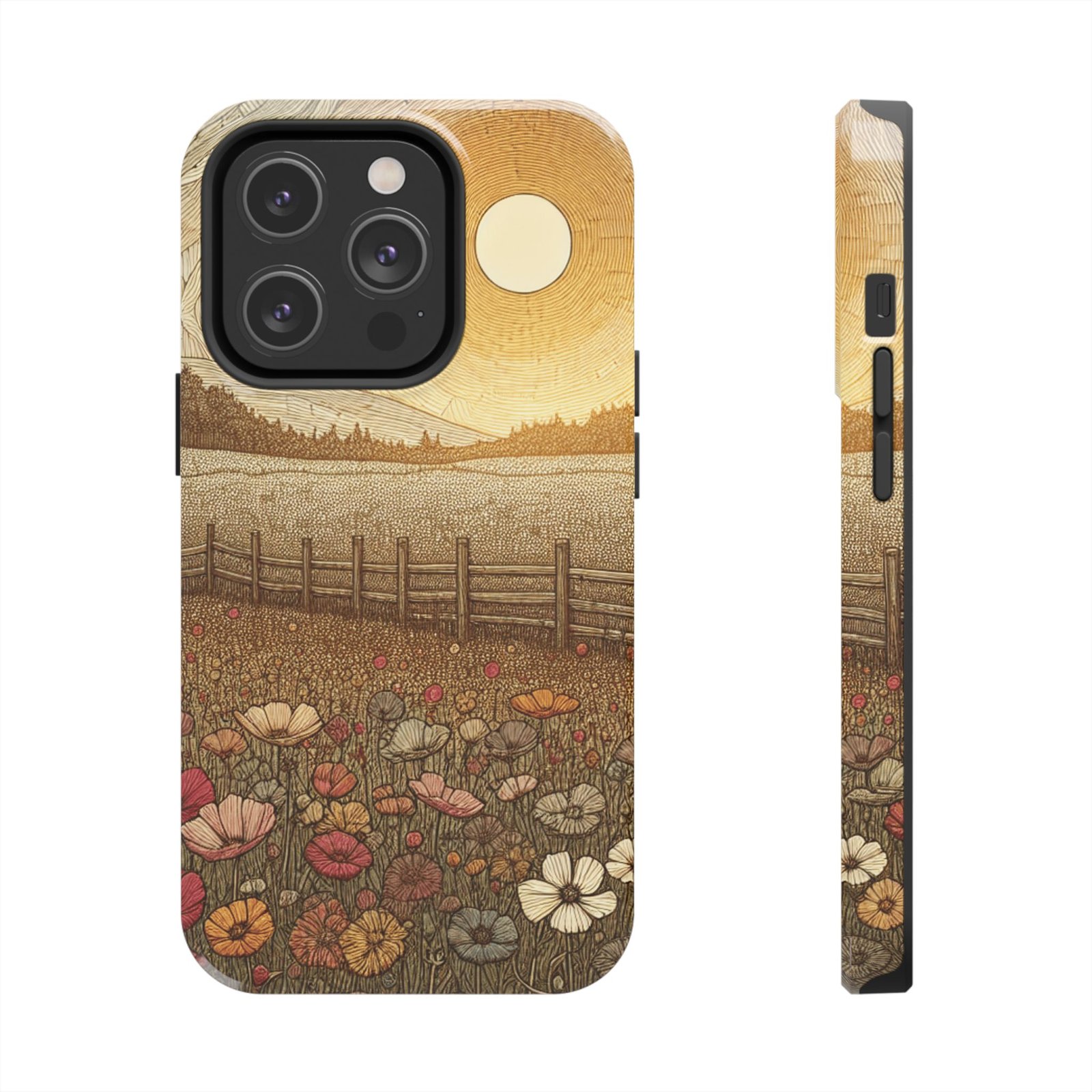 Blossom Fields Tough Phone Case - Image 25