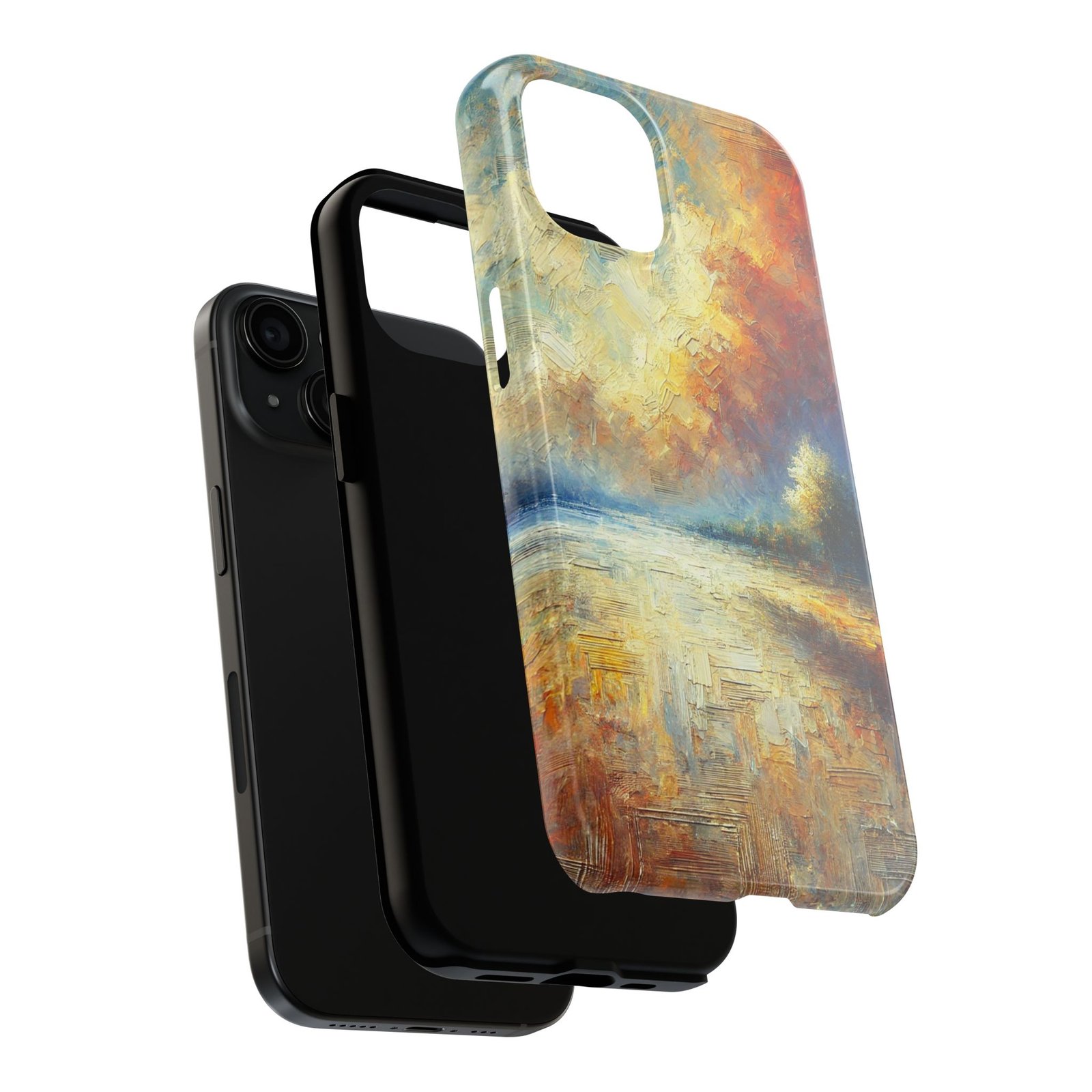 Calm Radiance Tough Phone Cases - Image 4