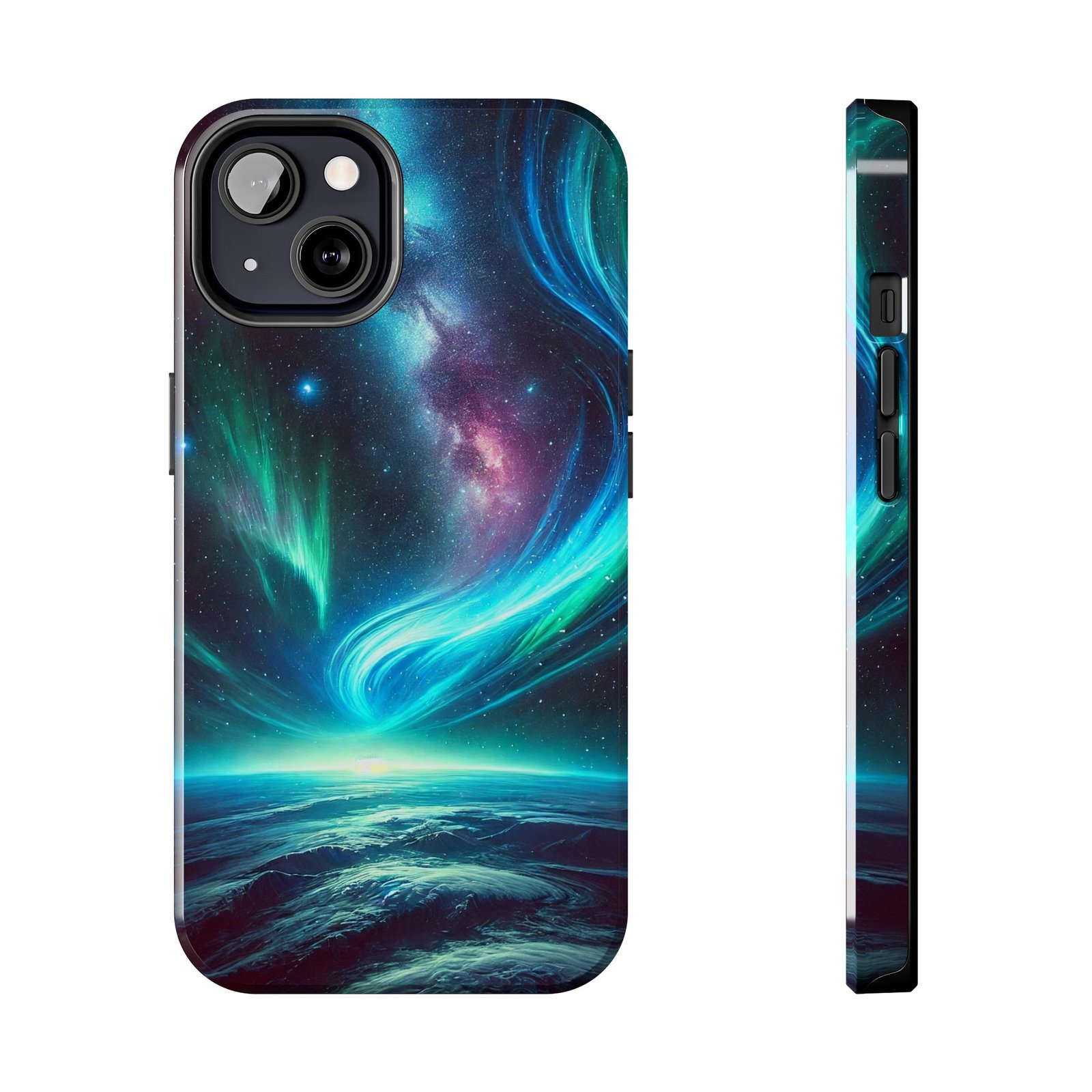 Galactic Drift Tough Phone Case - Image 8