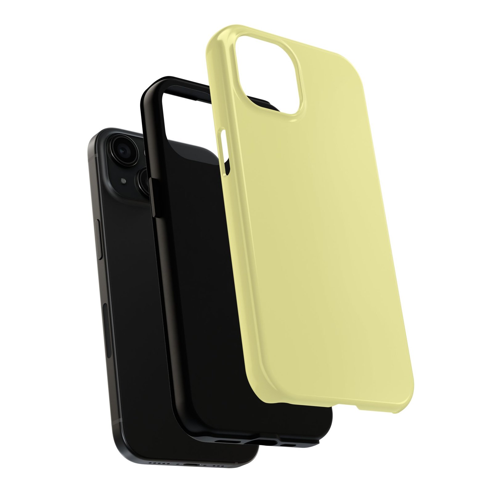 Canary Yellow Tough Phone Case - Image 4