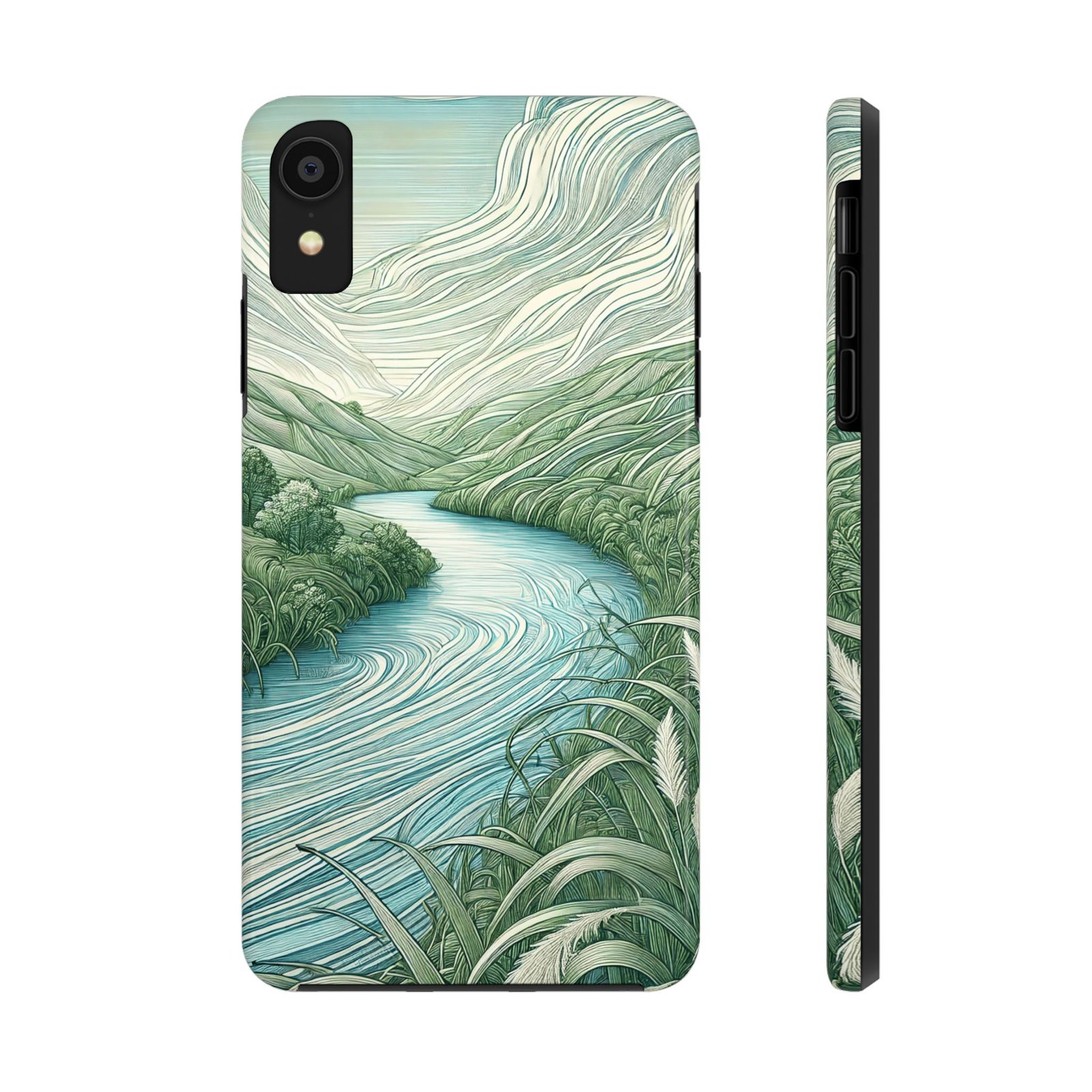 Rippling River Tough Phone Case - Image 7