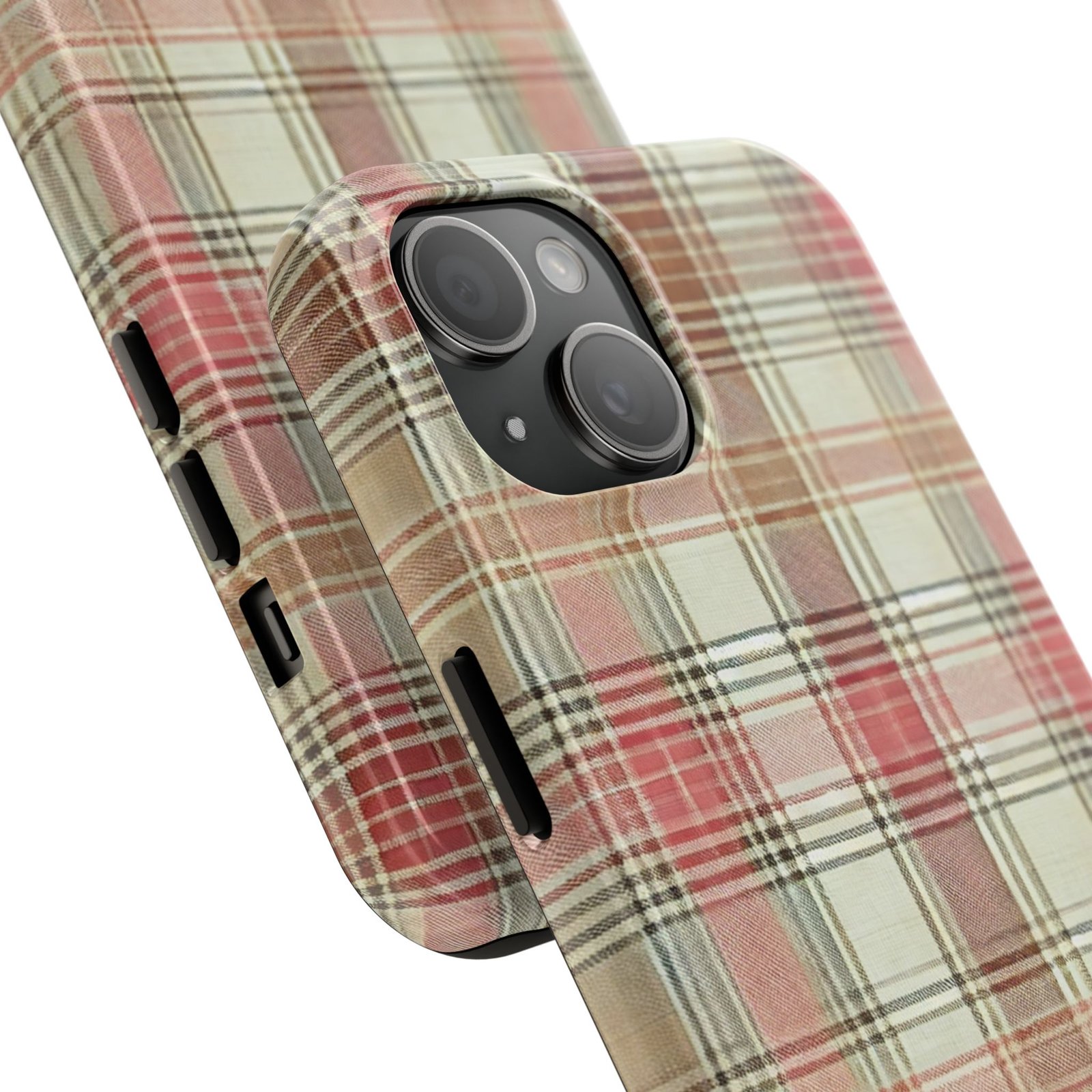Apple Orchard Plaid Tough Phone Case - Image 2